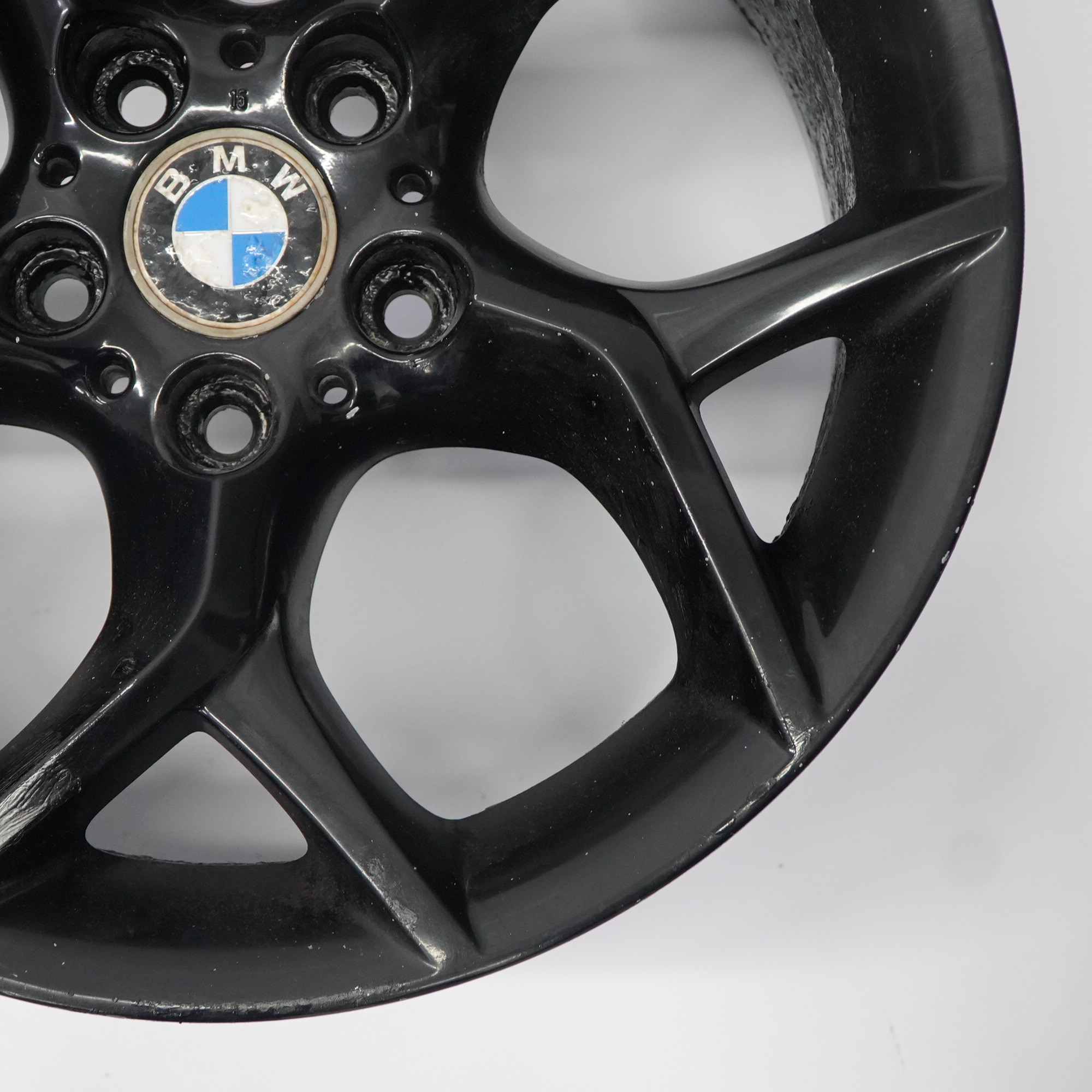 BMW X1 E84 Hinterrad Schwarz Felge 18" Y Speiche 322 ET:41 9J 6789146