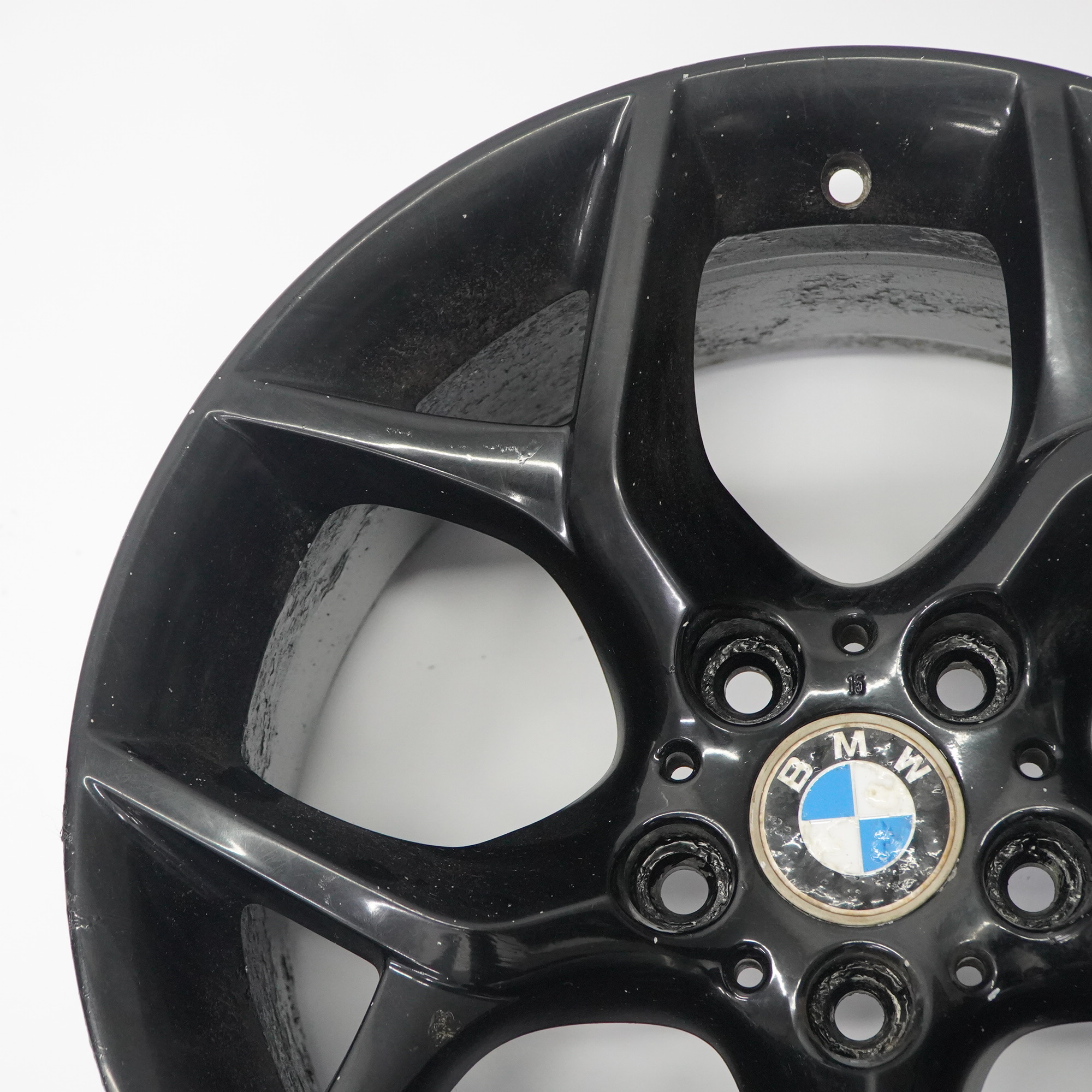 BMW X1 E84 Hinterrad Schwarz Felge 18" Y Speiche 322 ET:41 9J 6789146