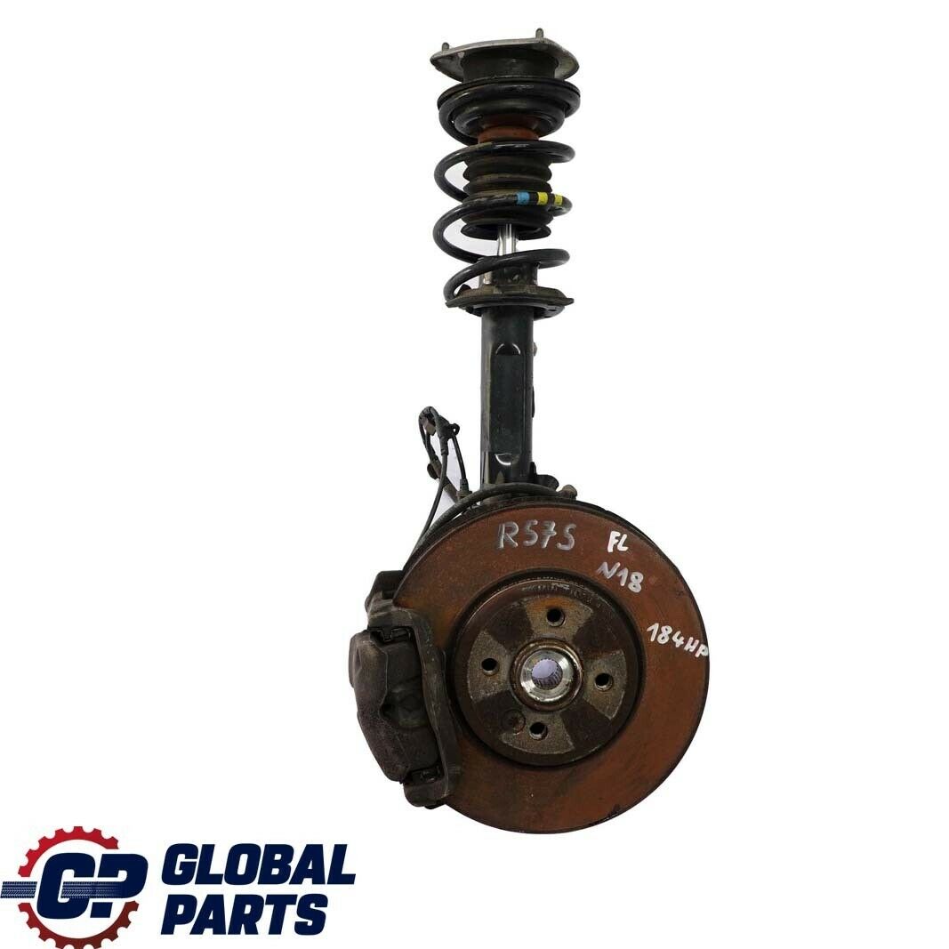 Mini Cooper S R57 Cabrio Front Left N/S Spring Strut Suspension Leg Brake Hub