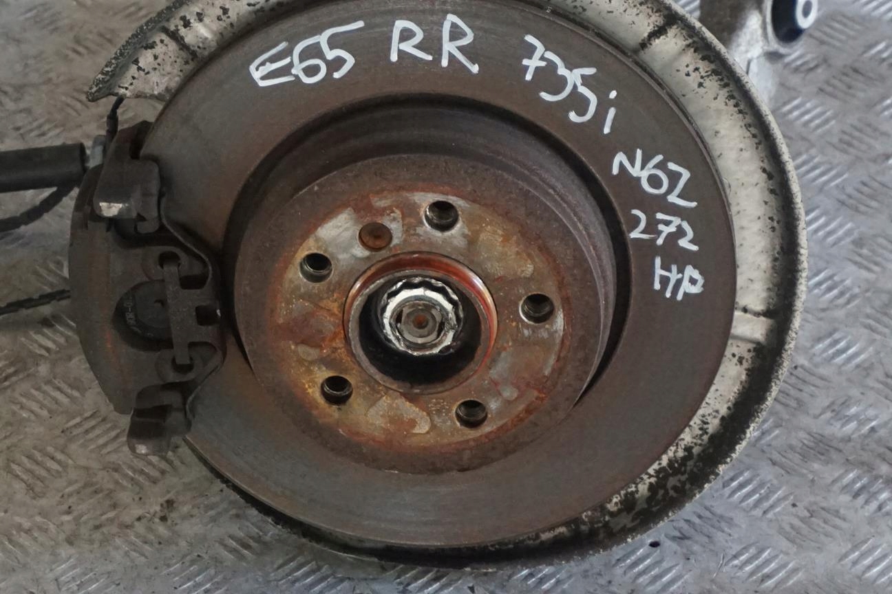 BMW 7 er E65 735i N62 272PS Längslenker Radträger Bremsscheibe Hinten Rechts