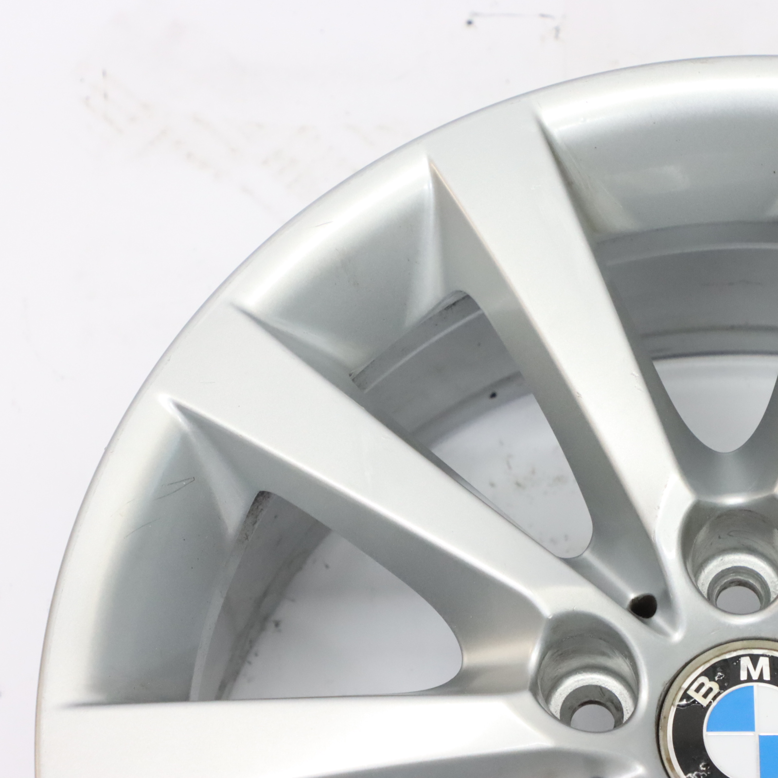 BMW F06 F10 F11 Silber Alu Felge Alufelge 18" V-Speiche 328 8J ET:30 6790173 