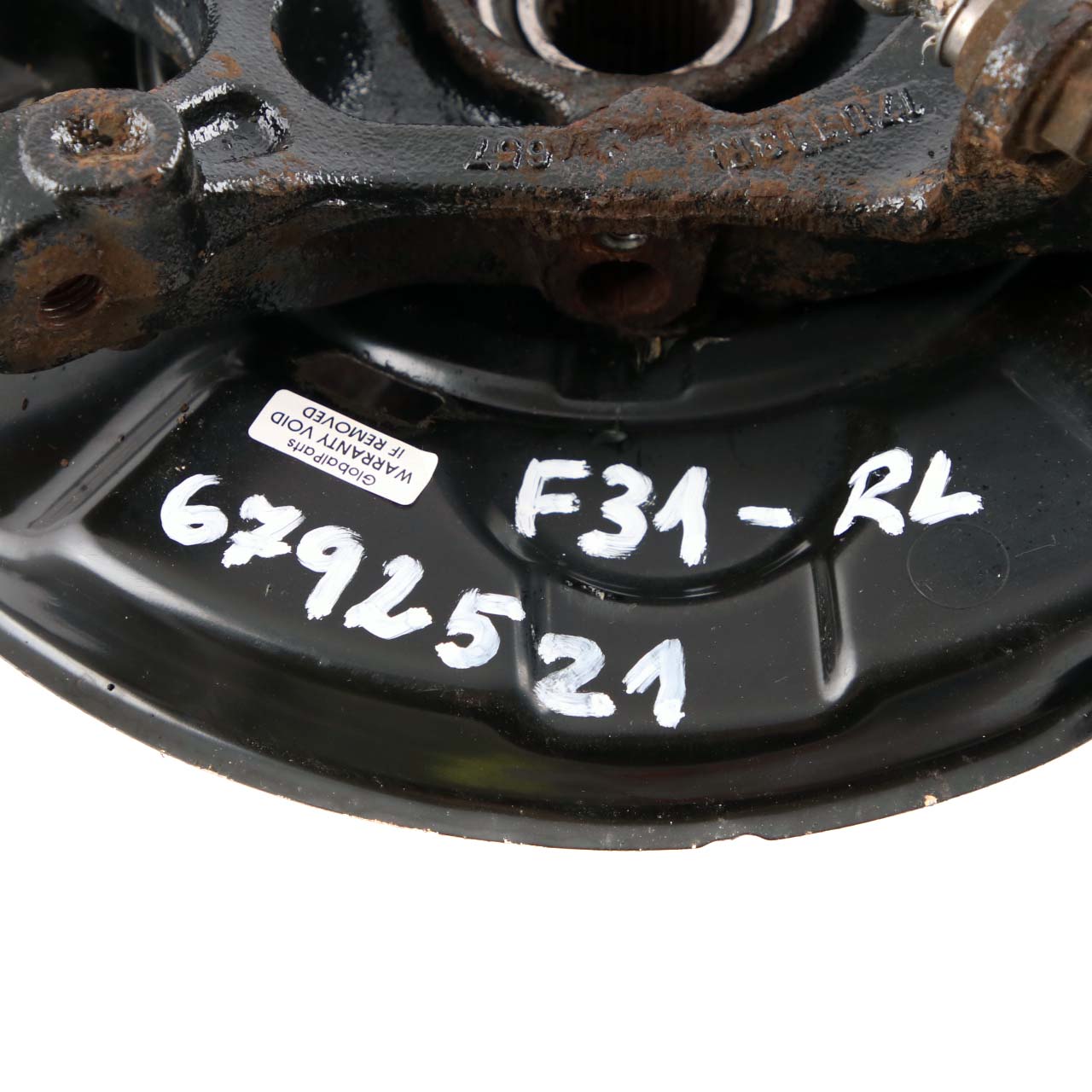 BMW F30 F31 Wheel Carrier Rear Left N/S Wheel Hub Knuckle Axle Mounting