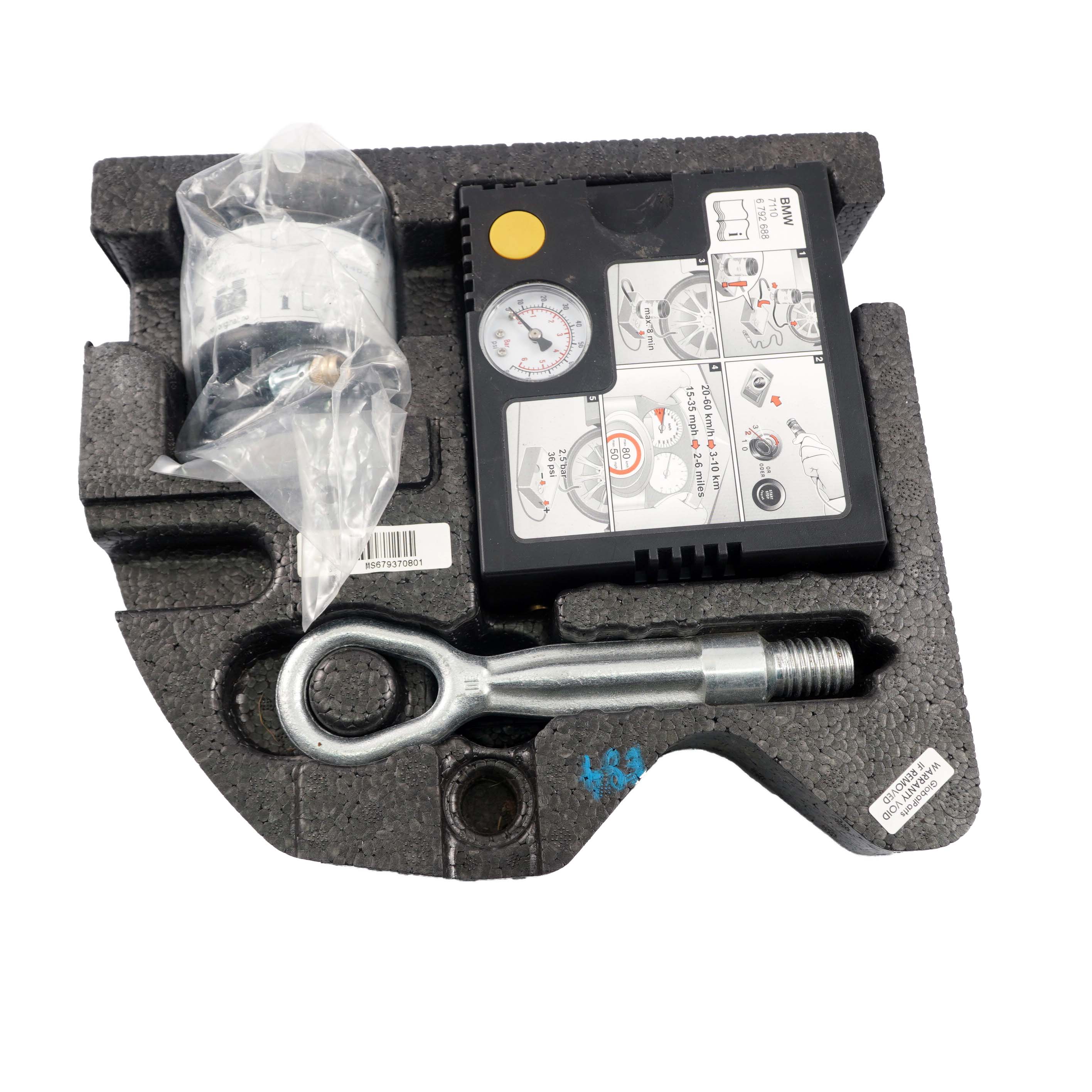 BMW X1 er E84 Toolkit Werkzeugsatz Ablageschale Mobility System Set 6793708