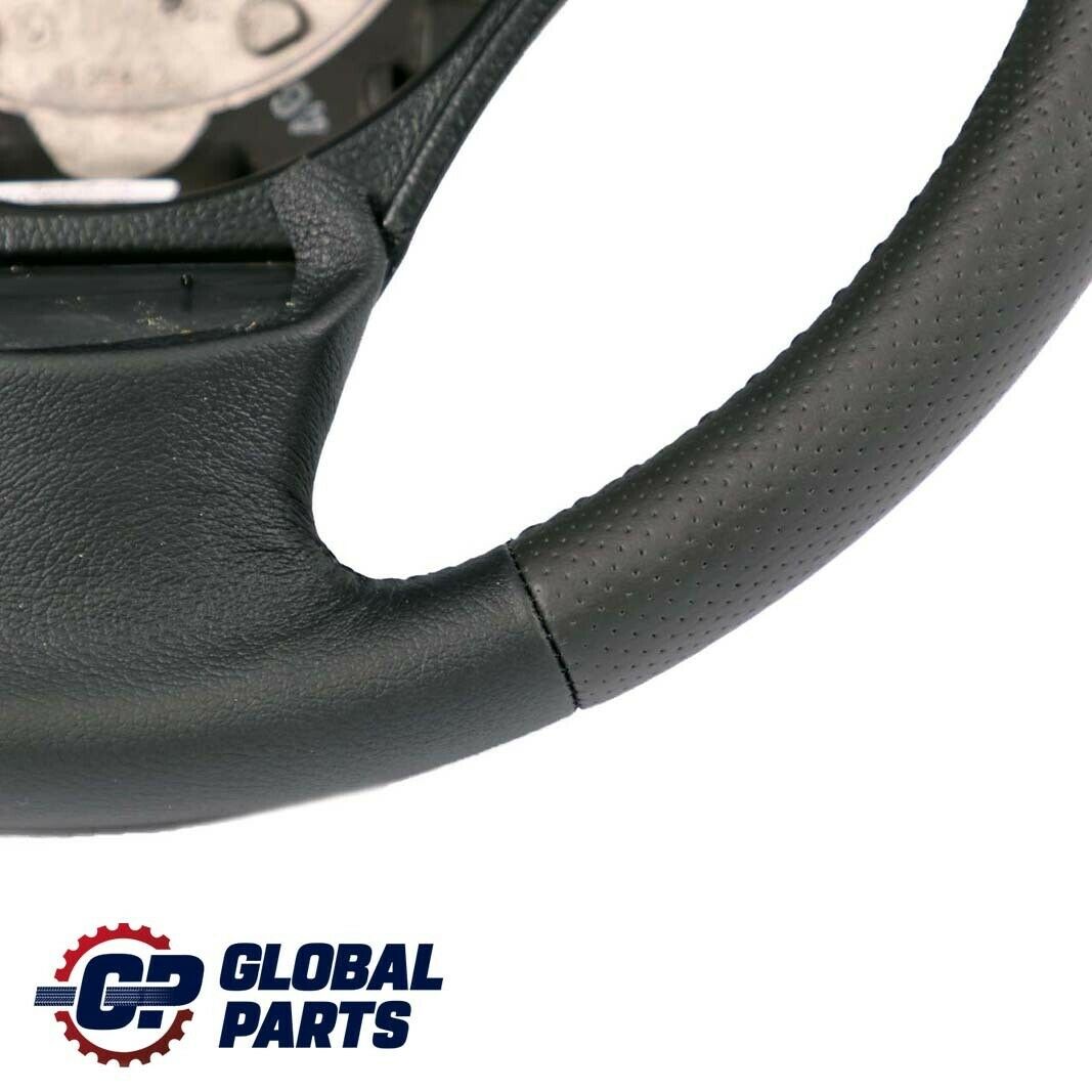 BMW X1 E84 E90 E91 NEW Black Leather M-Sport Look Steering Wheel Black Threads