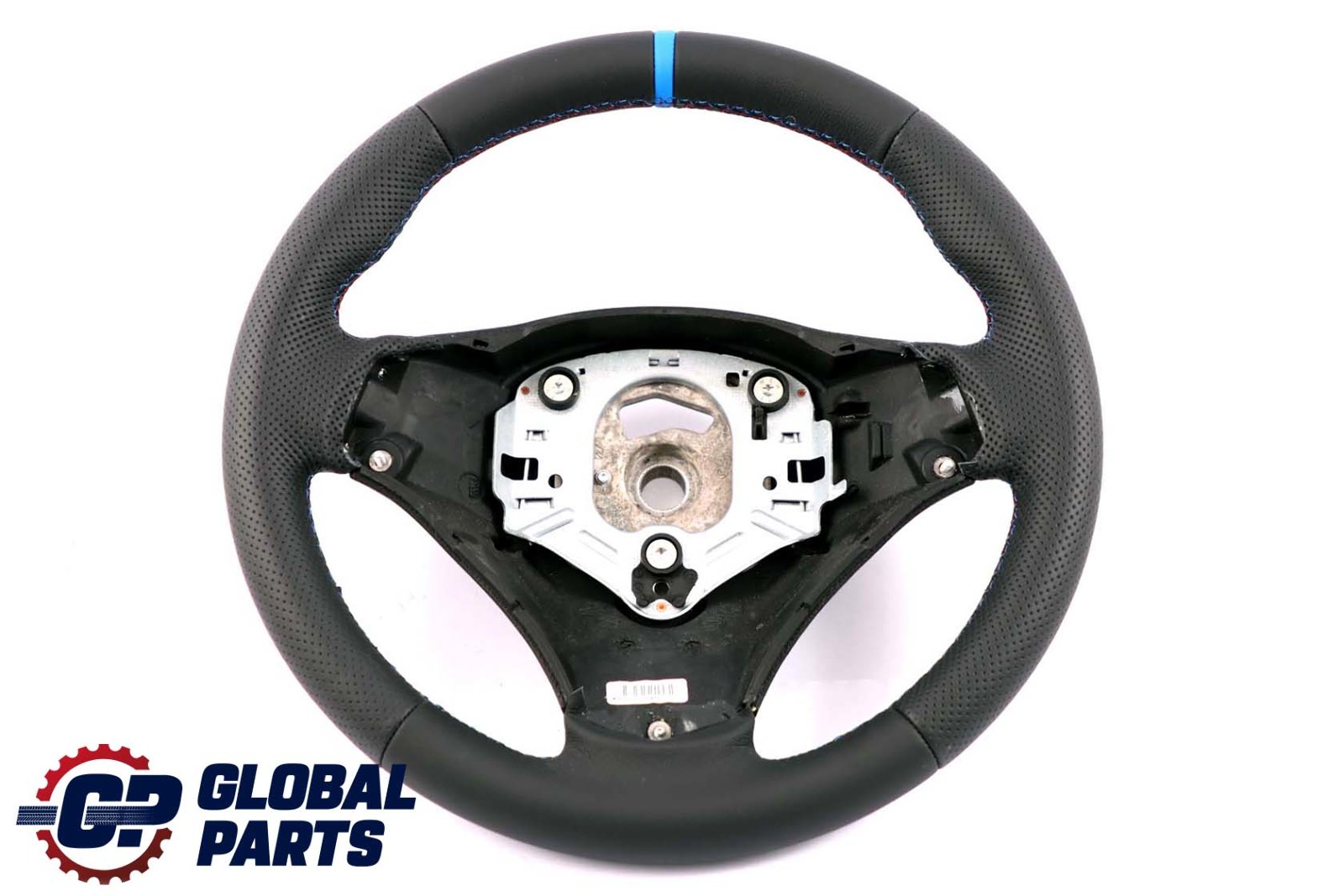 BMW E81 E87 E90 E91 NEW Leather M-Sport Look Steering Wheel Tricolored Threads