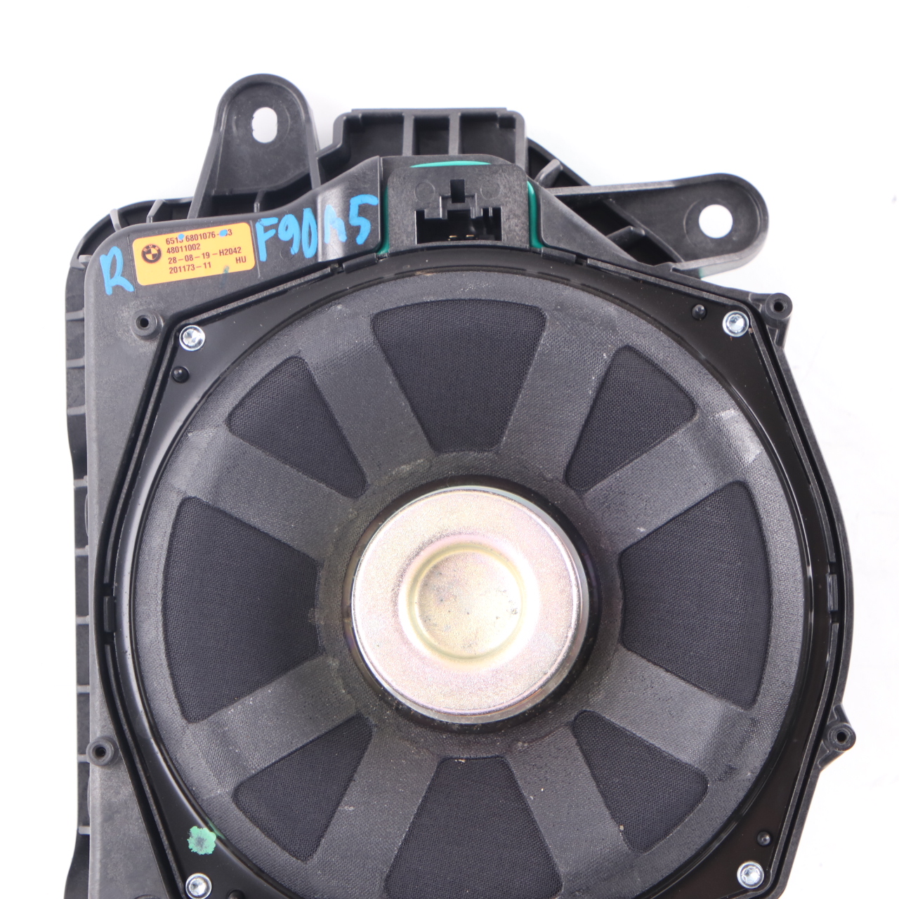 Vorderseite Subwoofer BMW F90 M5 G11 G30 rechts Bass Lautsprecher HiFi 6801076