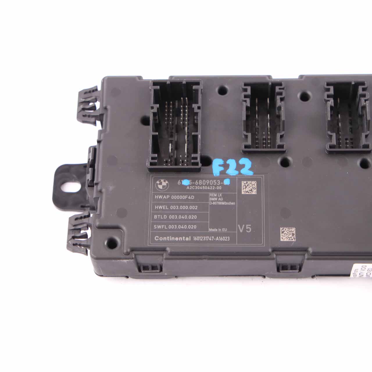 BMW F20 F22 F30 Rückseite Modul REM Sicherung Kasten Steuerung Einheit V5 ECU 