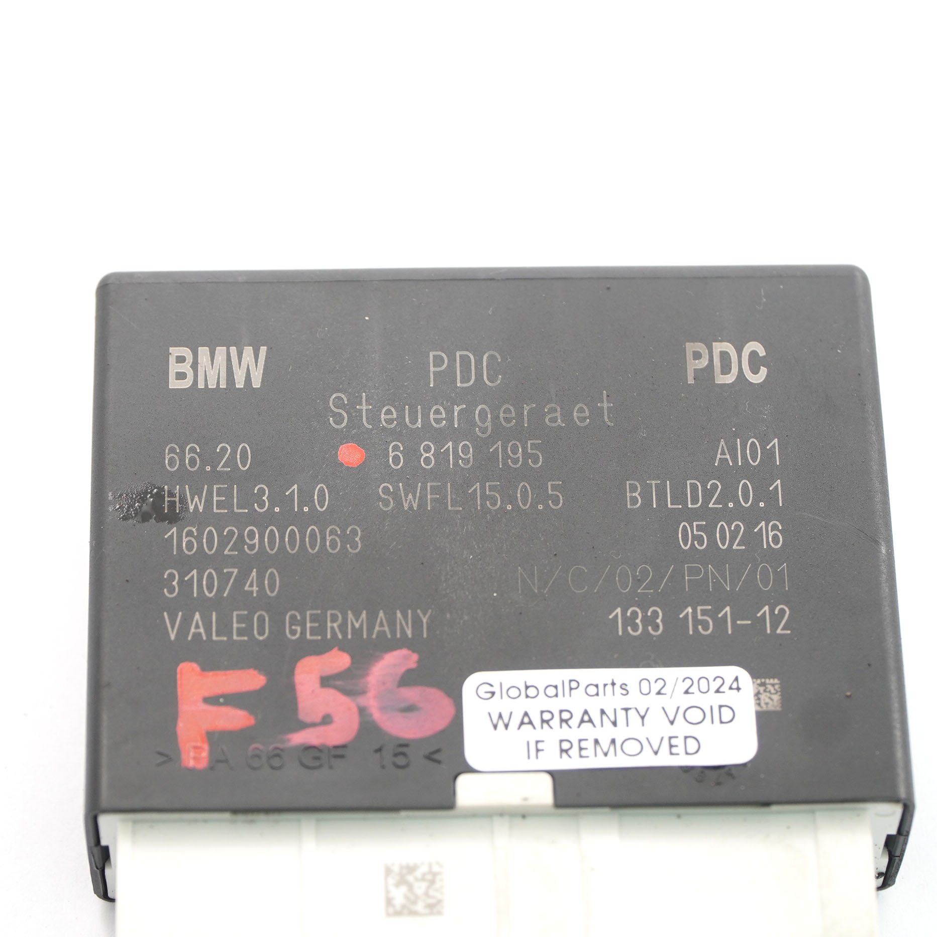 PDC Modul BMW F45 X3 F25 Mini F55 F56 Park distanz sensor Einheit 6819195