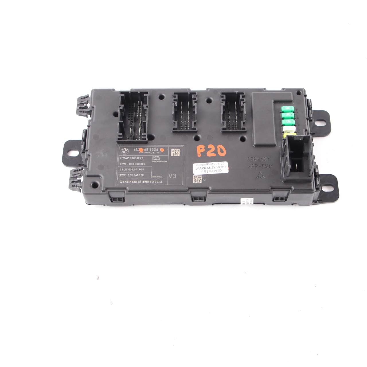 BMW F20 F21 F30 F31 REM Hinteres Elektronikmodul Sicherungskasten Steuergerät V3