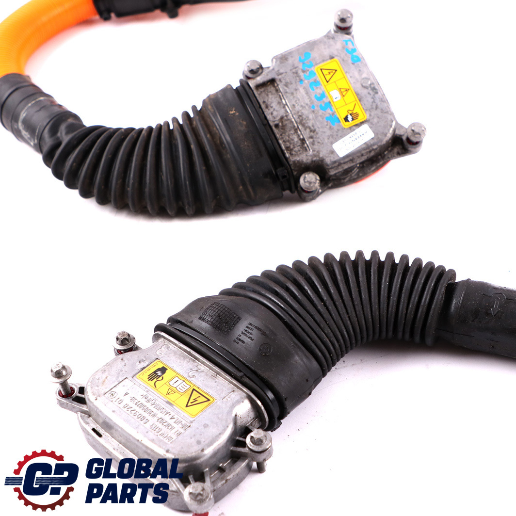 BMW F30 LCI 330e Hybrid Hochspannungsbatterie Verkabelung Inverter Kabel 6824116