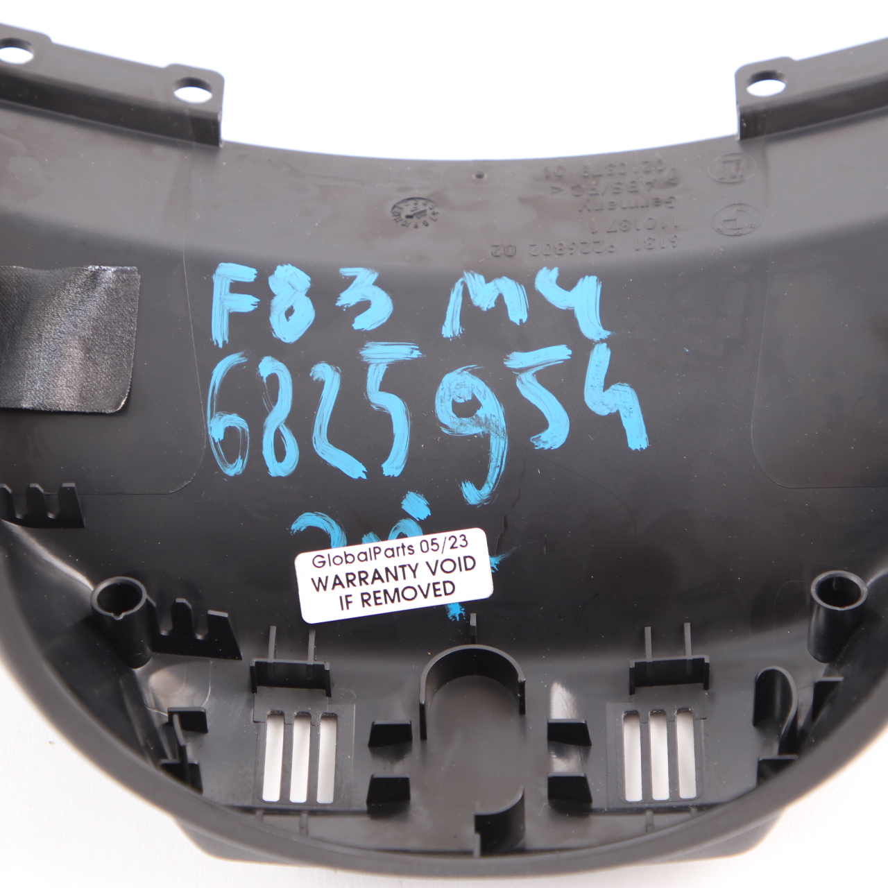 BMW F22 F32 Lenksäulenumrandung Obere Verkleidung Abdeckung 6825954