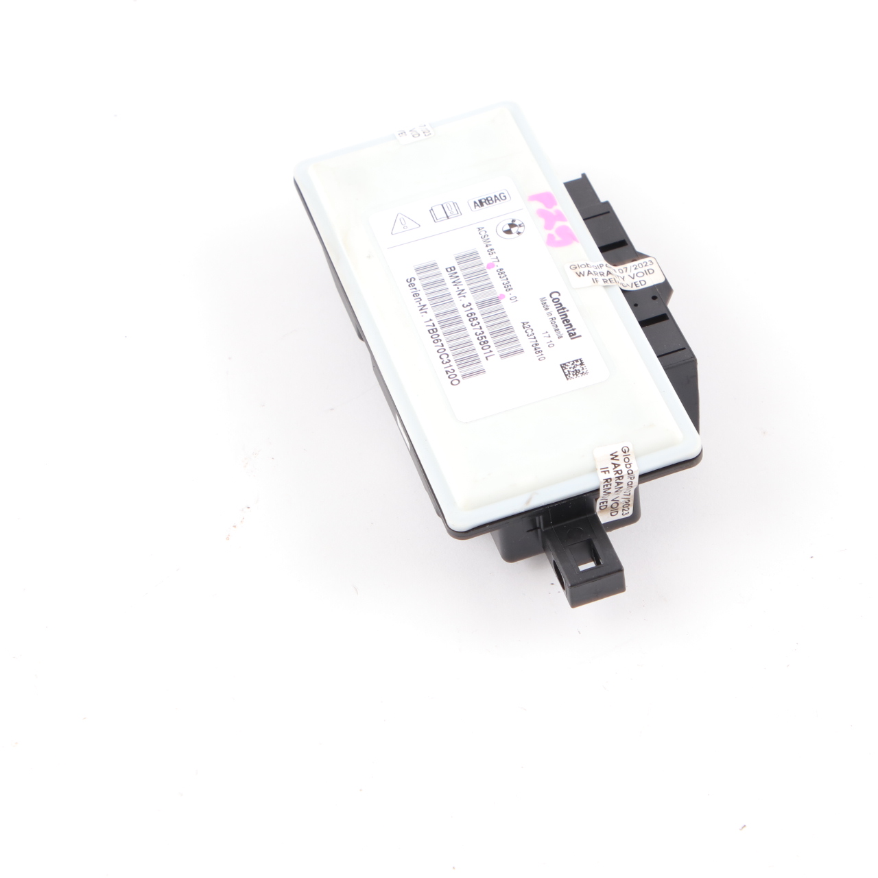 Airbag Modul BMW F10 F12 F13 X3 F25 ECU Steuergerät Airbag 6837358