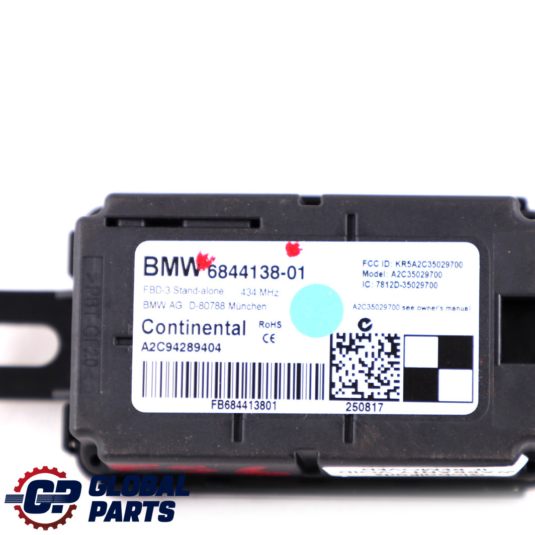 BMW 1 3 F20 F30 MINI F55 F56 Empfänger Funkfernbedienung 434 MHZ 6844138