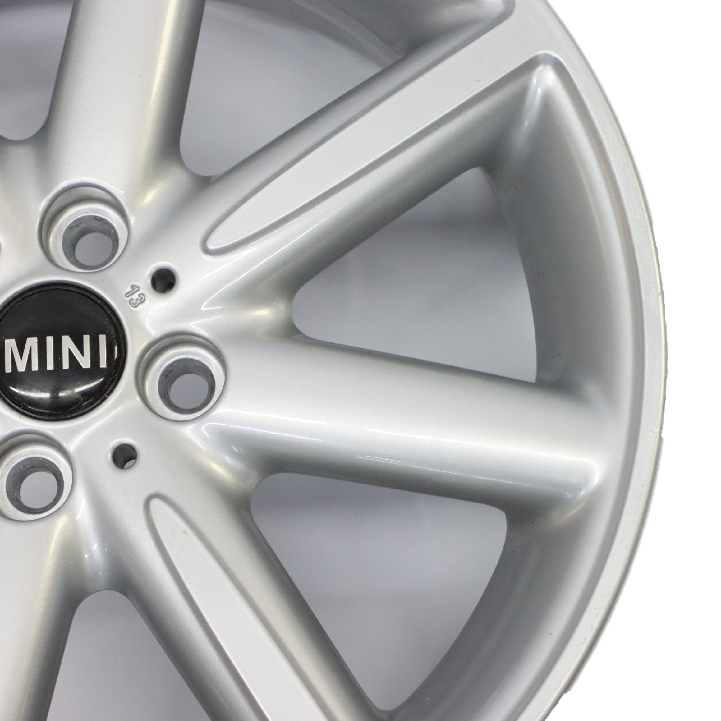 Mini Cooper One R55 R56 R57 Silberne Leicht metall felge 17" ET:48 7J 6850503