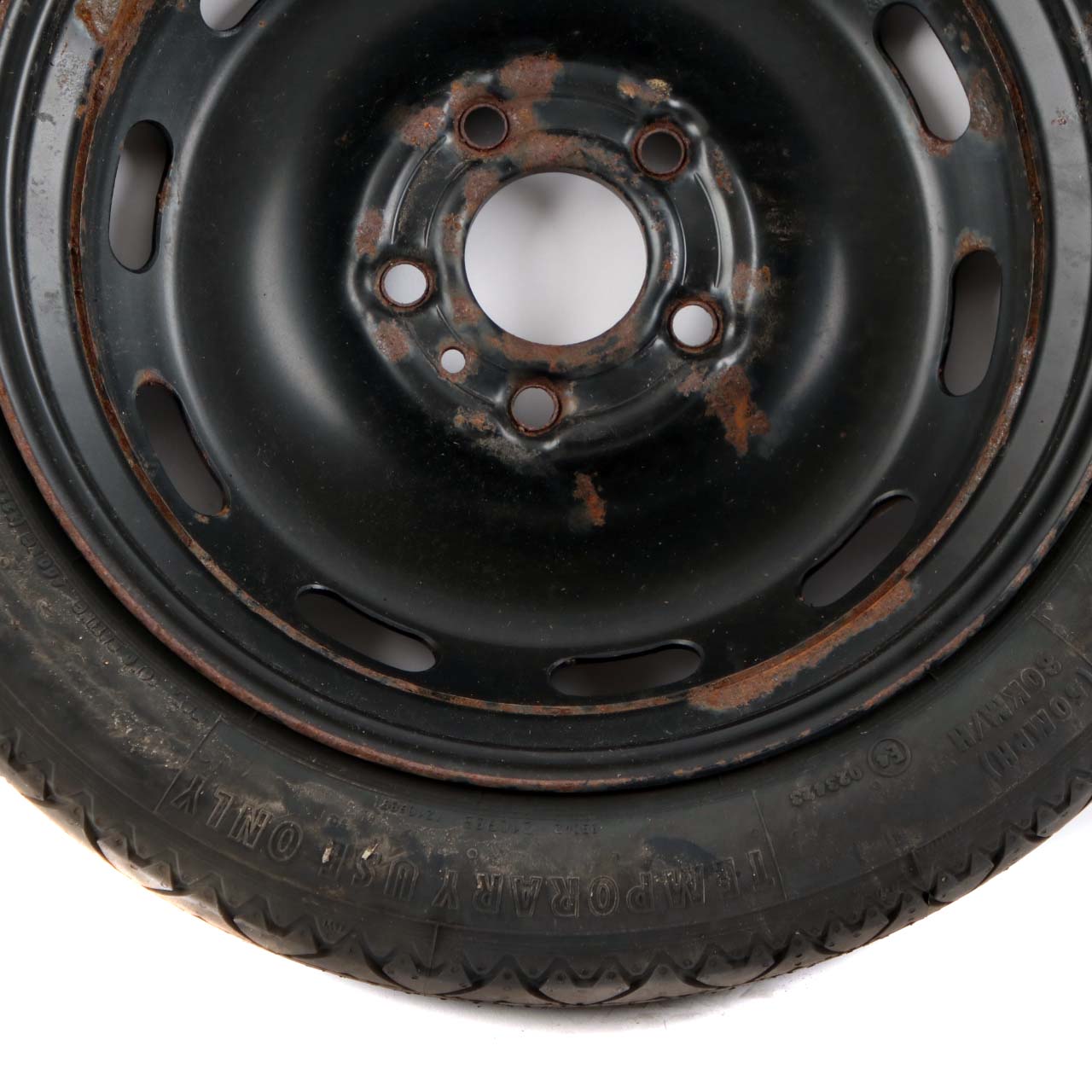 Ersatzrad Mini F55 F56 F57 Kompaktstahl Schwarz 115/70 R15 3,5J ET:28 6851506