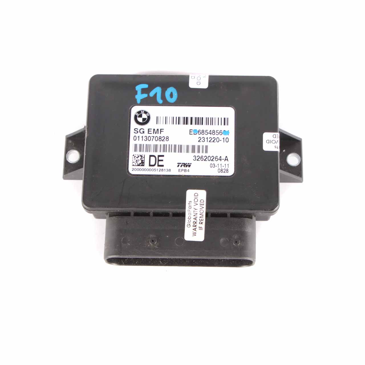 BMW F10 F11 F12 Elektrisches Steuermodul Der Feststellbremsanlage EMF 6850846