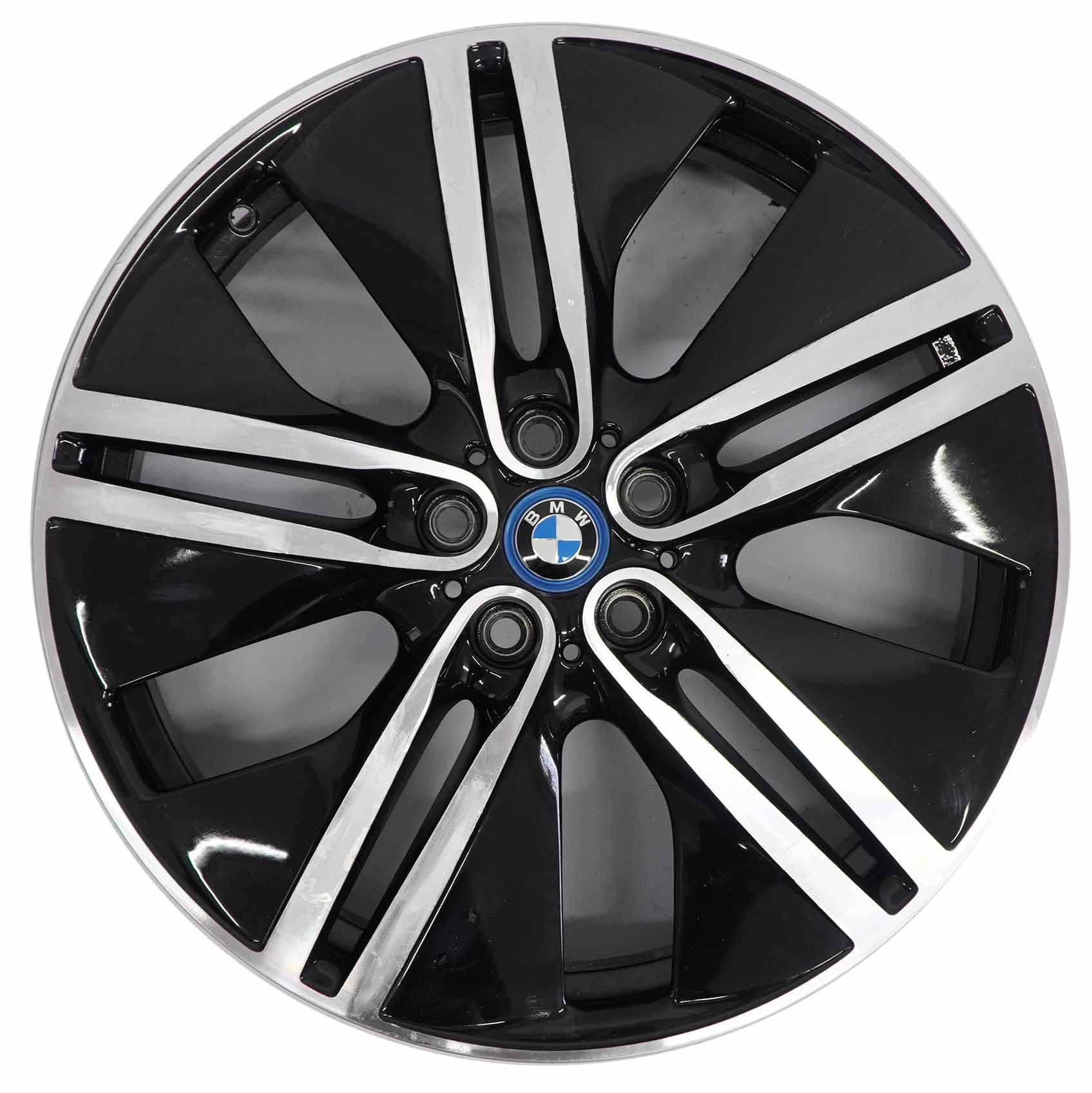 BMW i3 I01 Alu Felge Alufelge 20" Jet Black Doppelspeiche 430 5J ET:43 6856898