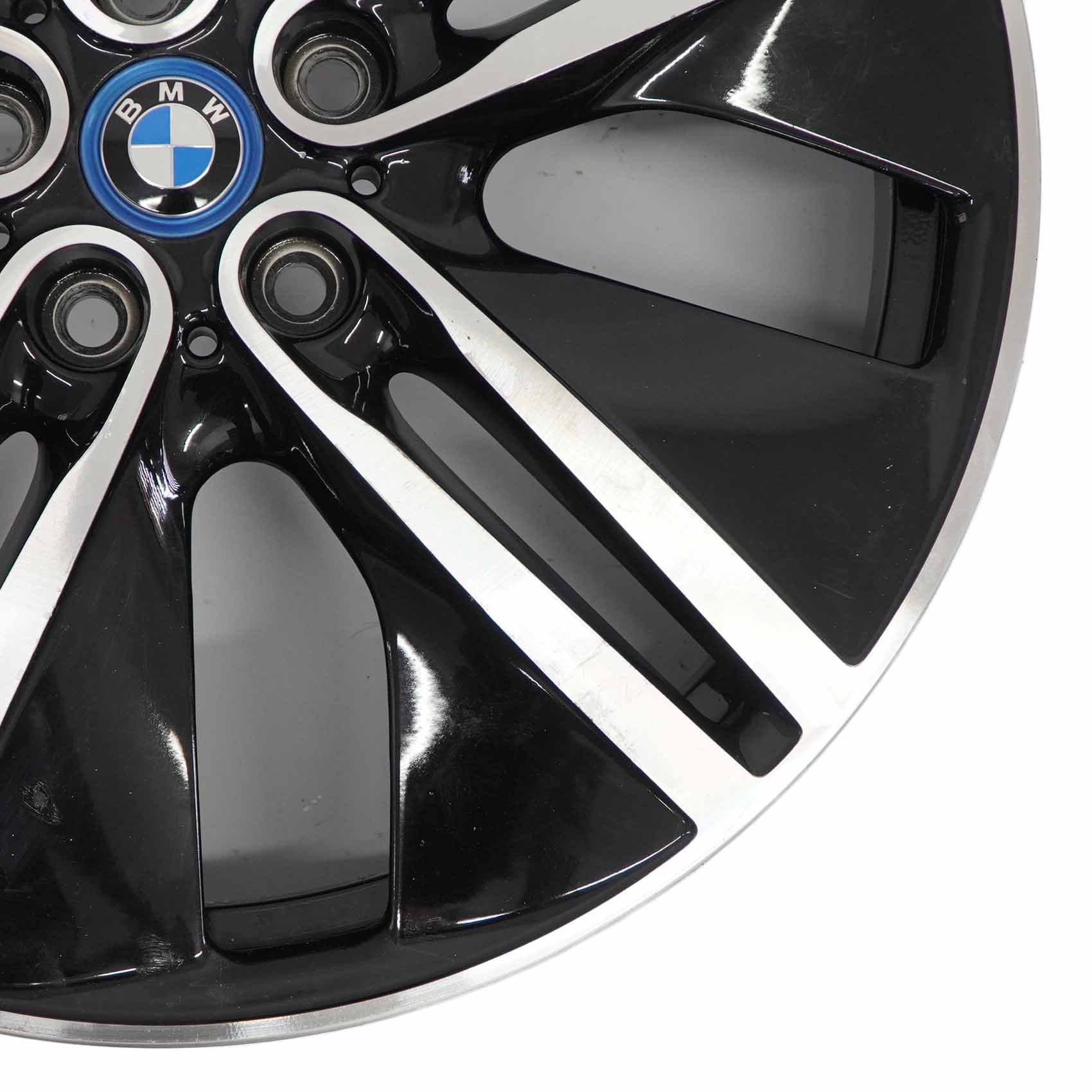 BMW i3 I01 Alu Felge Alufelge 20" Jet Black Doppelspeiche 430 5J ET:43 6856898