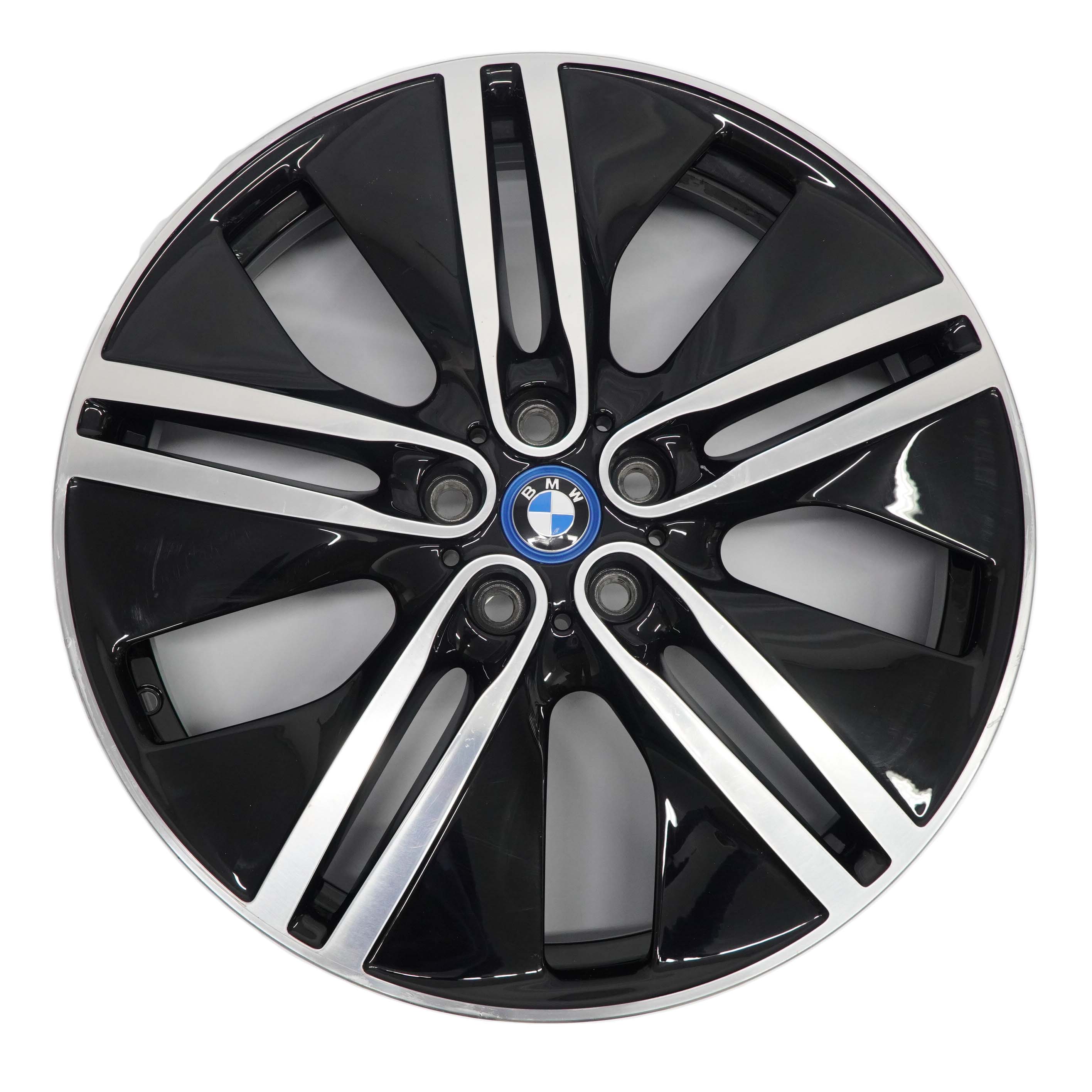 BMW i3 I01 Alu Felge Alufelge 20" Jet Black Doppelspeiche 430 5J ET:43 6856898