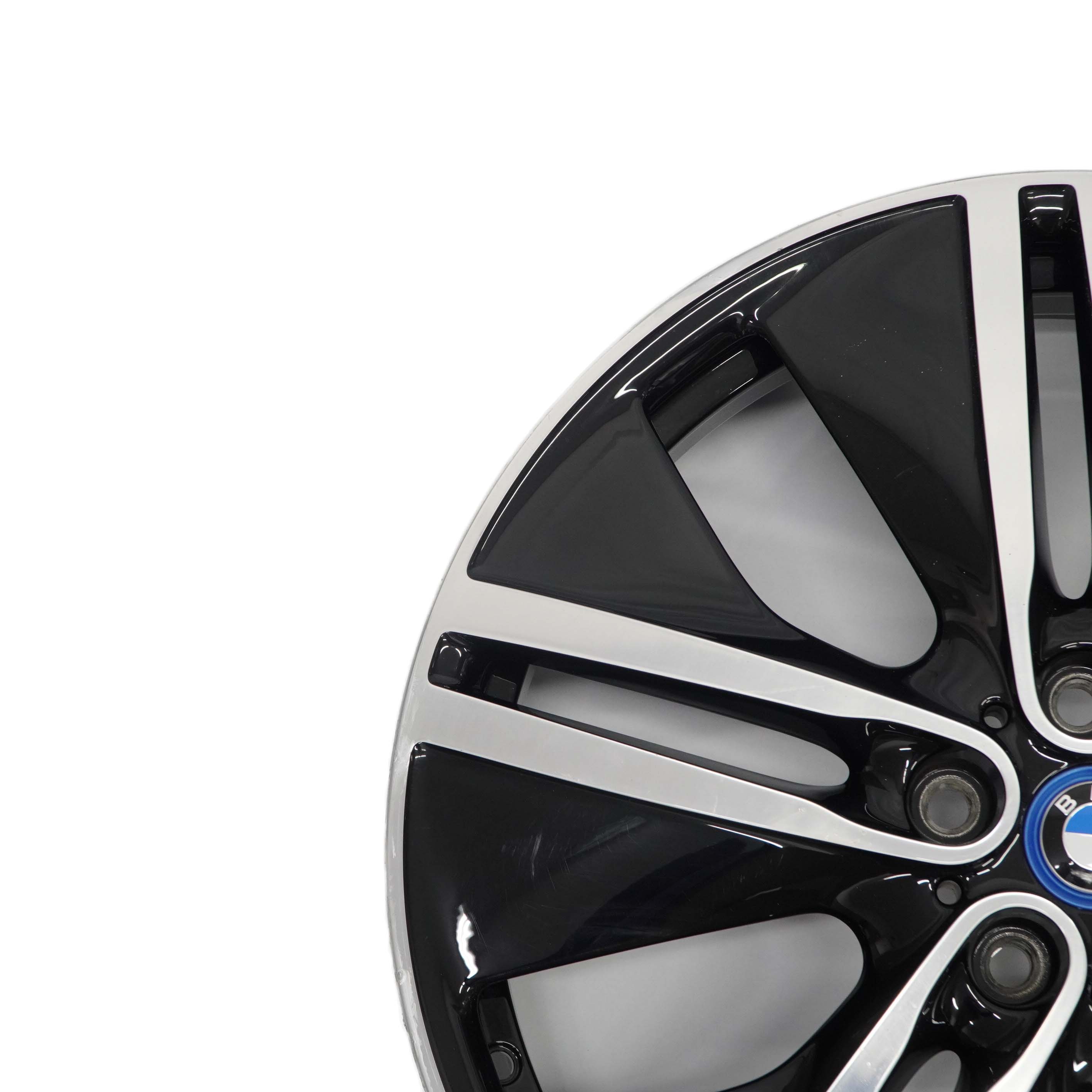 BMW i3 I01 Alu Felge Alufelge 20" Jet Black Doppelspeiche 430 5J ET:43 6856898