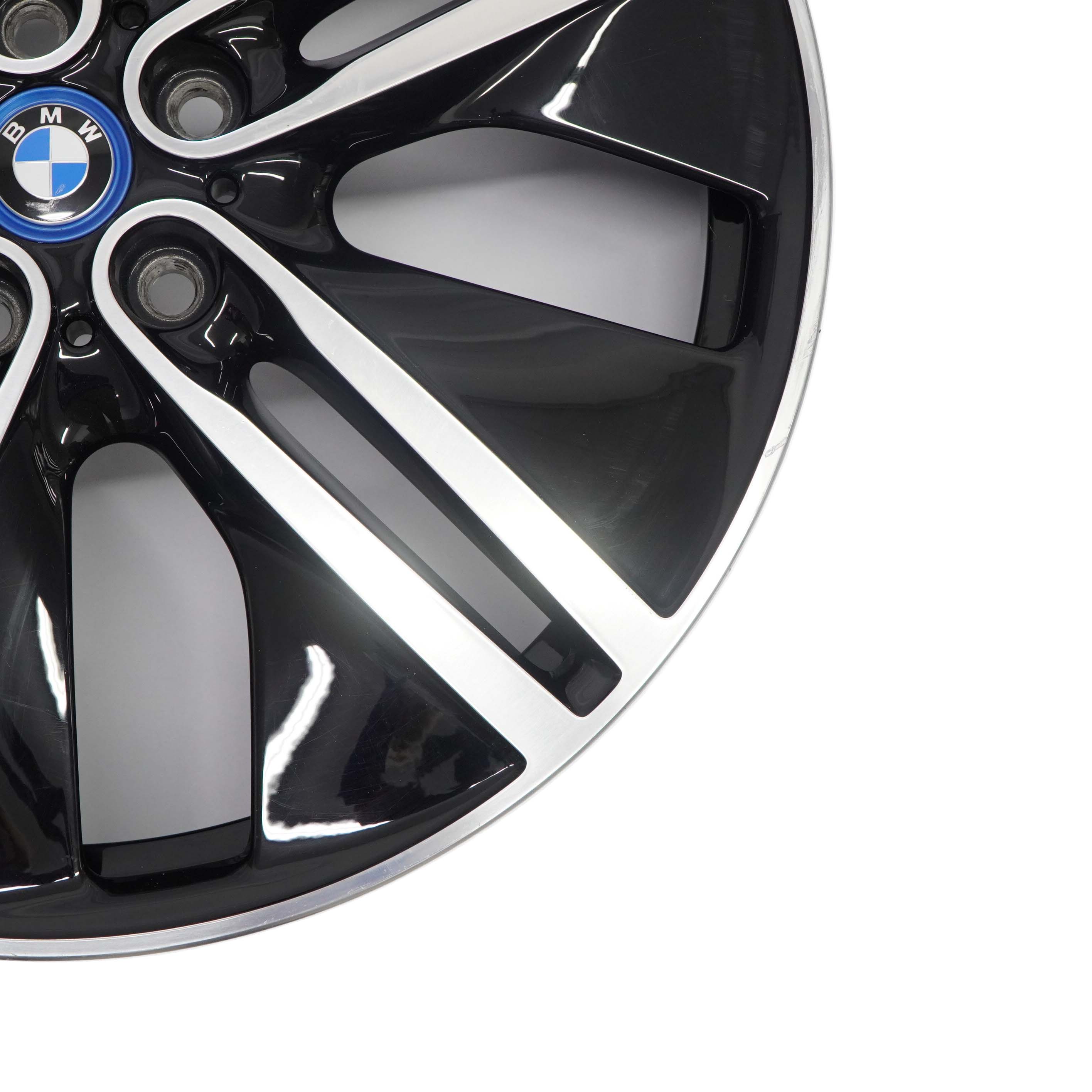 BMW i3 I01 Alu Felge Alufelge 20" Jet Black Doppelspeiche 430 5J ET:43 6856898