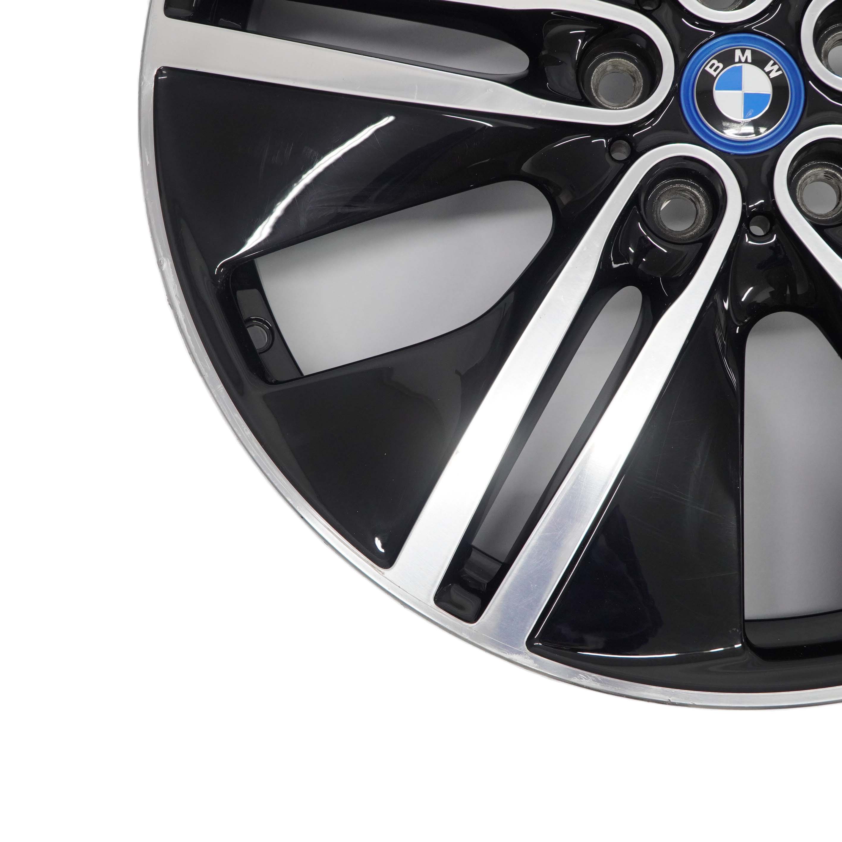 BMW i3 I01 Alu Felge Alufelge 20" Jet Black Doppelspeiche 430 5J ET:43 6856898