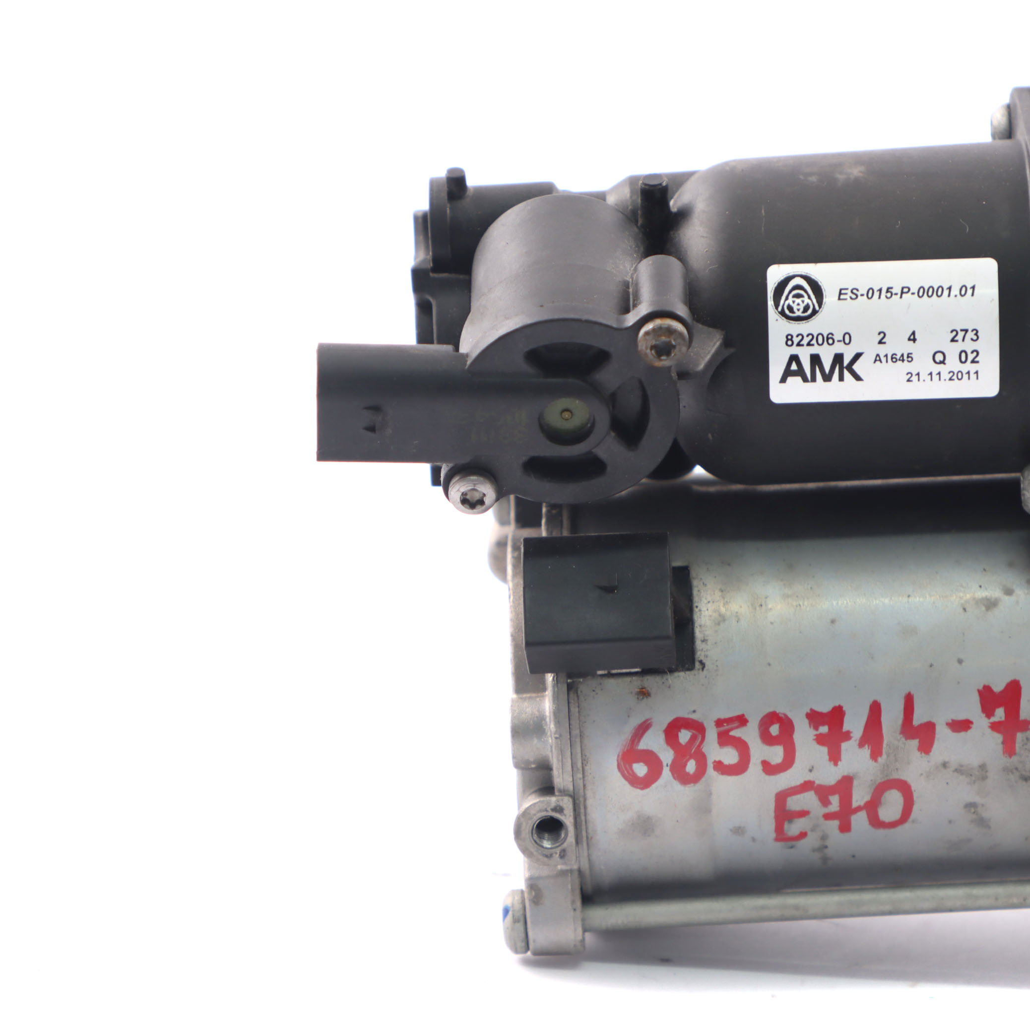 BMW X5 E70 X6 E71 Luftfederung Versorgung Kompressor Pumpe Einheit 6859714