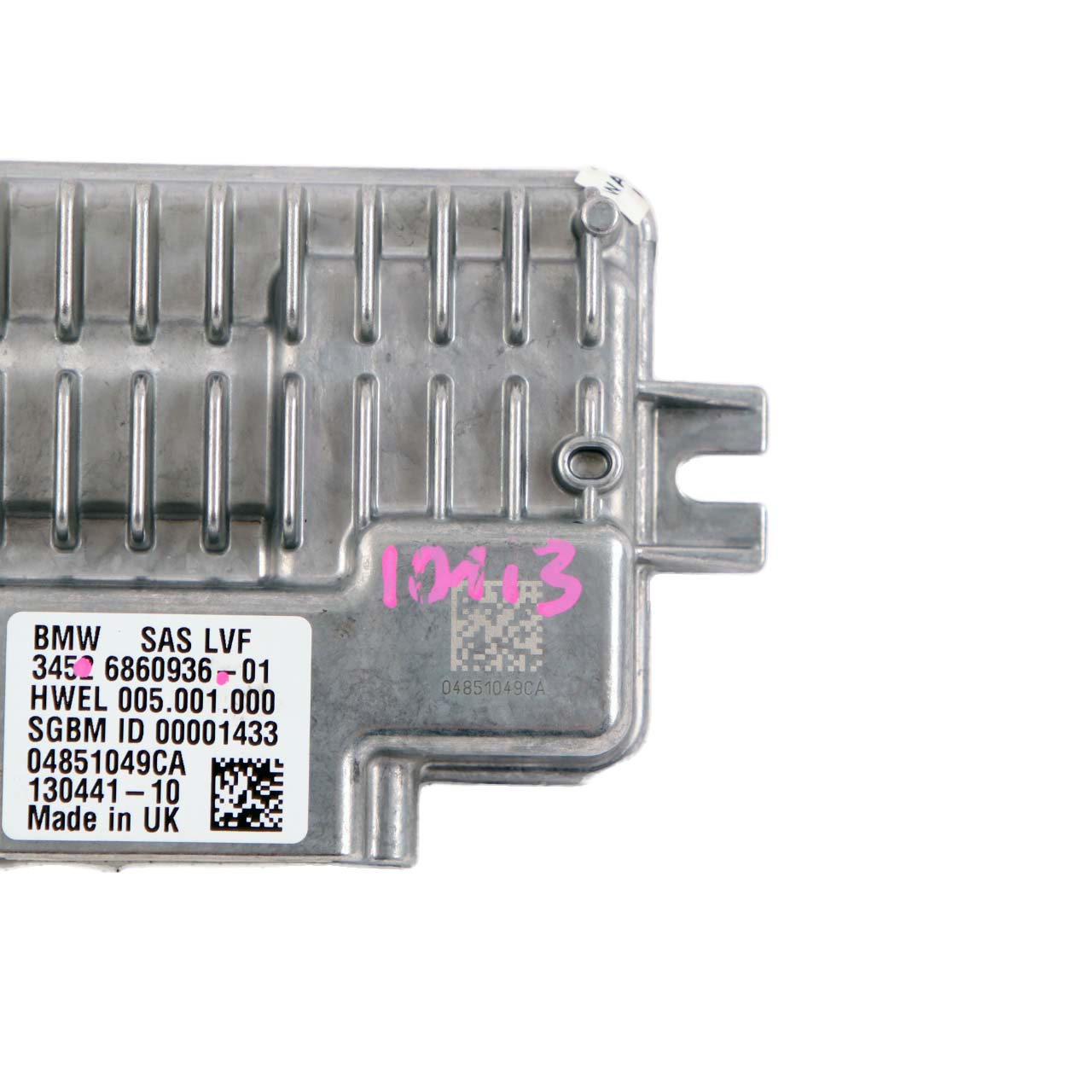 BMW i3 I01 F45 F46 Steuergerät SAS Modul ECU 6860936