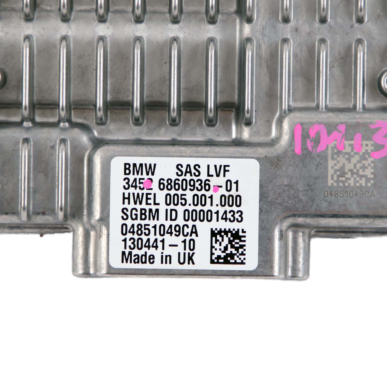 BMW i3 I01 F45 F46 Steuergerät SAS Modul ECU 6860936