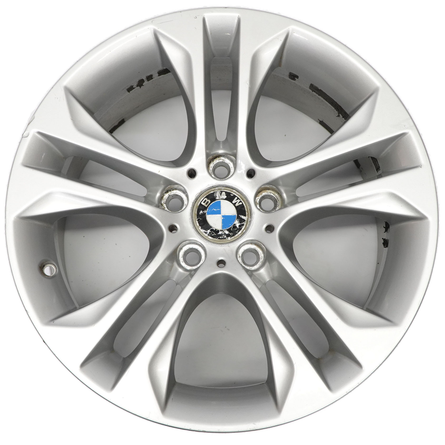 BMW X3 F25 Reflex Silver Wheel Rim Alloy 18" Double Spoke 605 8J ET:43 6862886