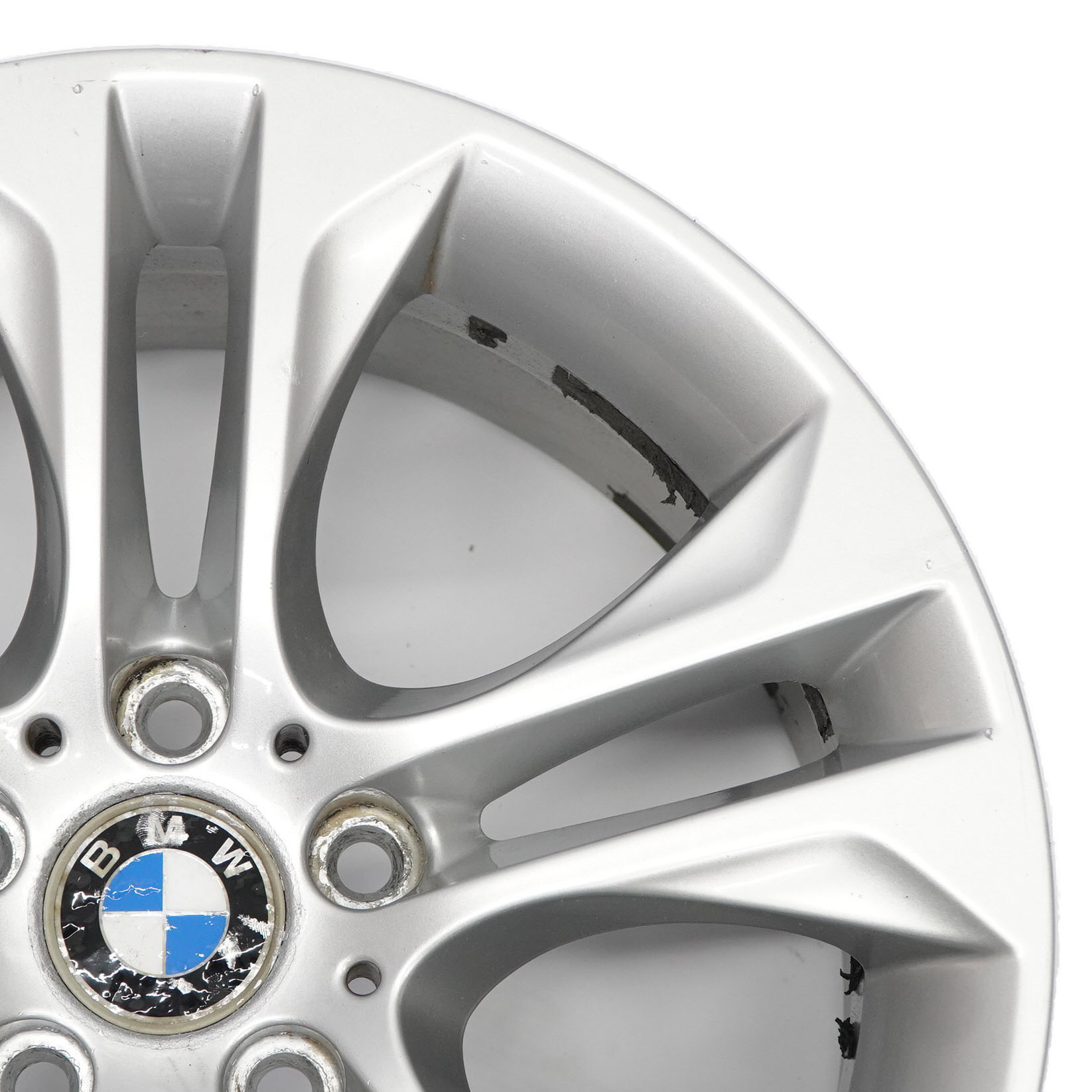 BMW X3 F25 Reflex Silver Wheel Rim Alloy 18" Double Spoke 605 8J ET:43 6862886