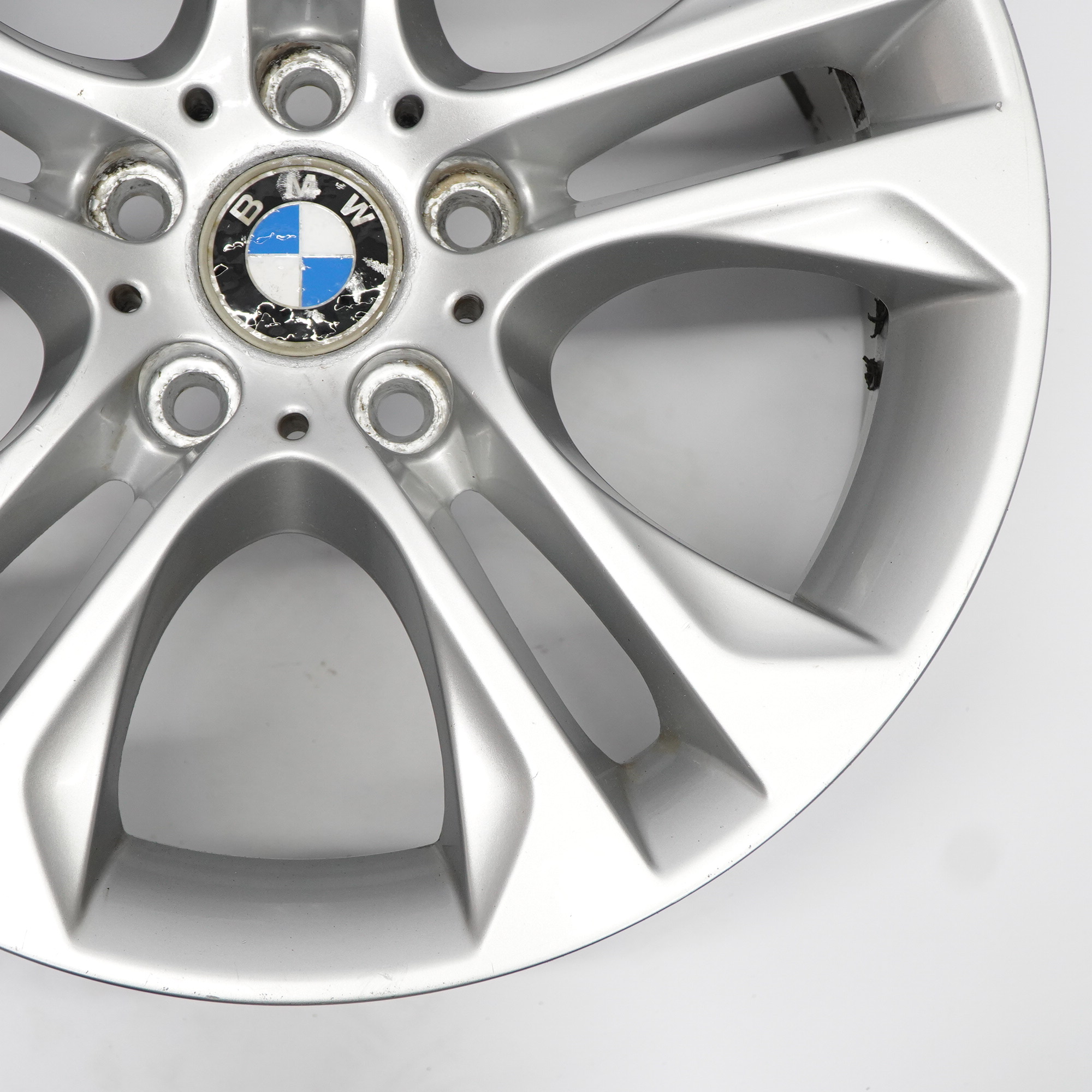 BMW X3 F25 Reflex Silver Wheel Rim Alloy 18" Double Spoke 605 8J ET:43 6862886