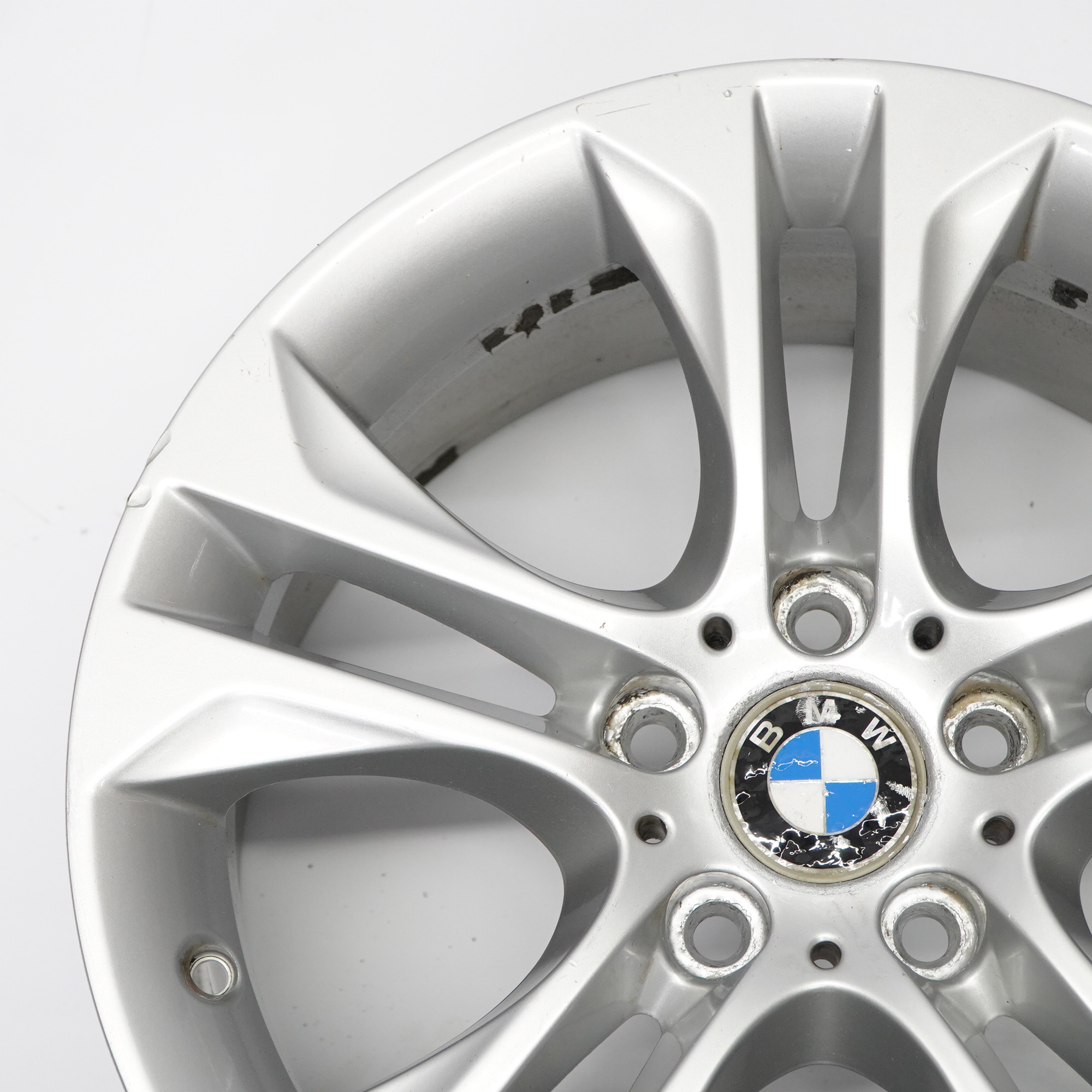 BMW X3 F25 Reflex Silver Wheel Rim Alloy 18" Double Spoke 605 8J ET:43 6862886