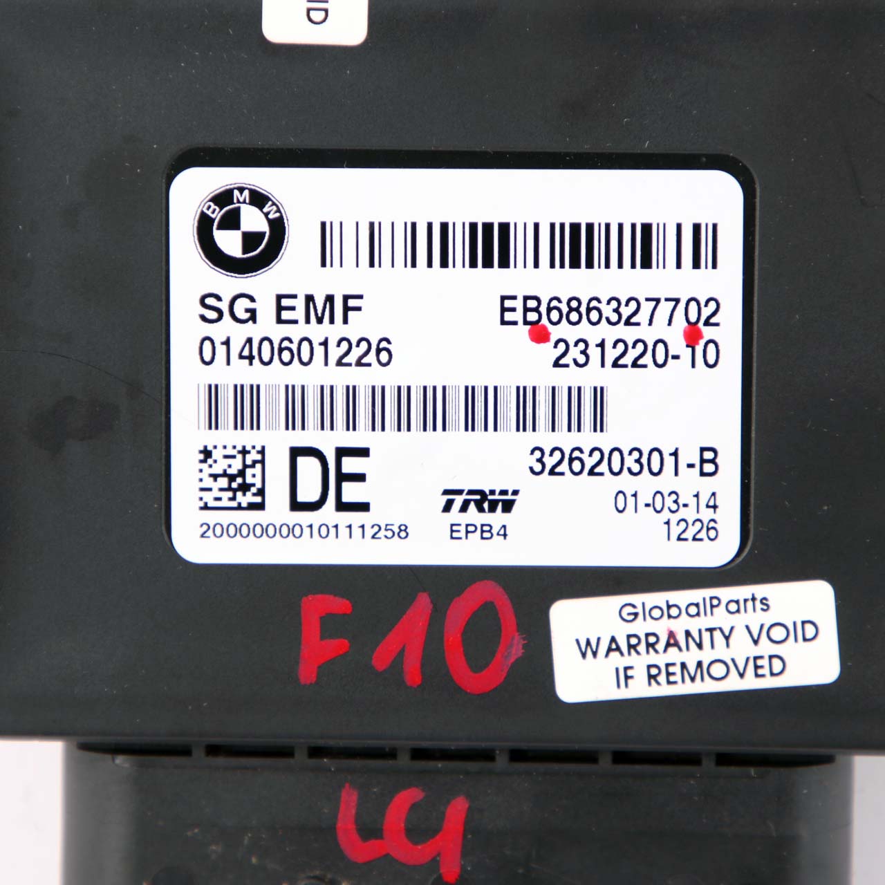 BMW F10 F11 LCI Elektrische Feststellbremse Steuergerät EMF Modul 6863277