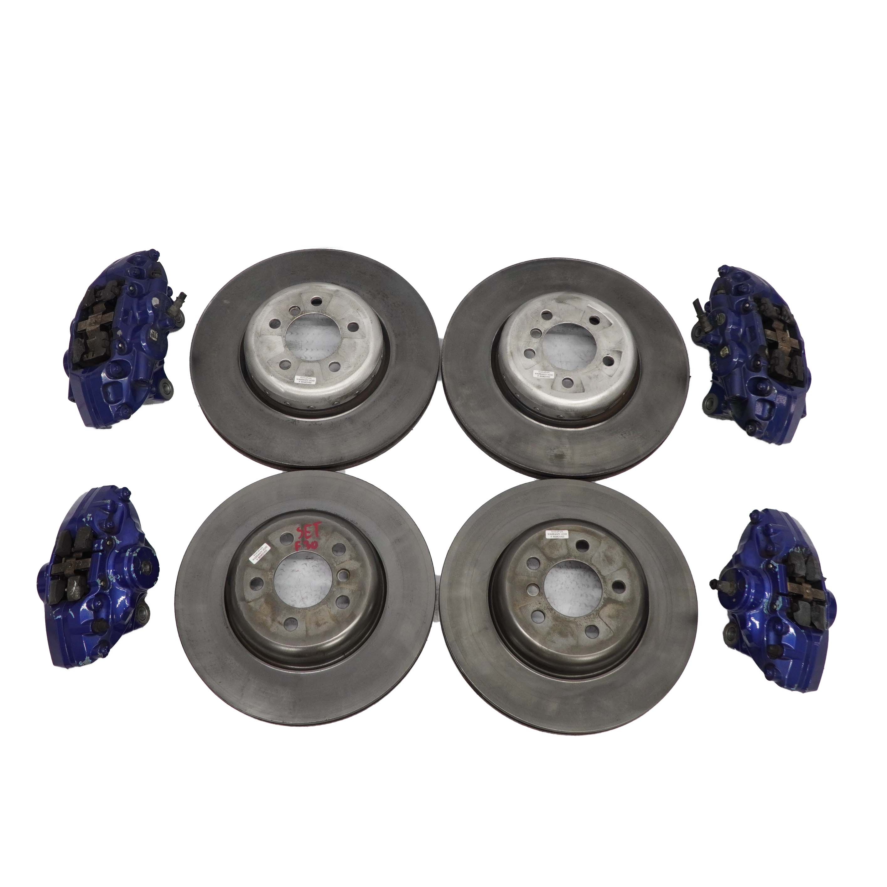 BMW F30 F32 LCI M Sport Vorne Hinten Links Rechts Bremsscheibe Bremssattel Set