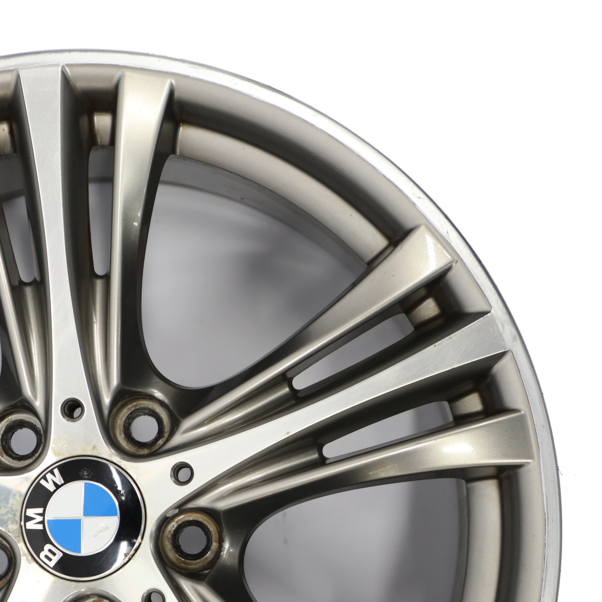 BMW F30 Ferric Grey Leichtmetallfelge 19" 8,5J ET:47 Sternspeiche 407 6883015