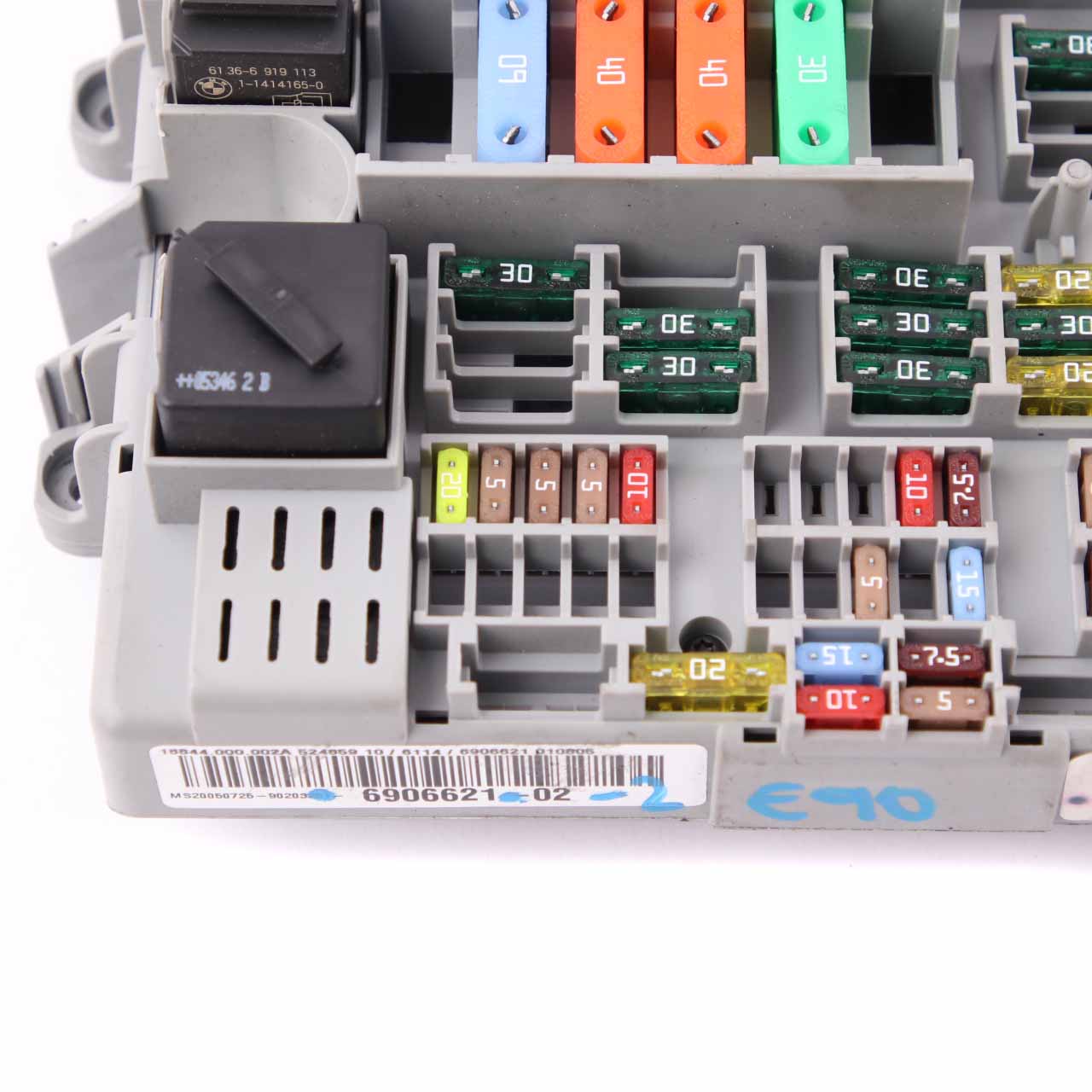 Sicherungskasten BMW E87 E90 E91 E92 Stromverteiler vorne Steuergerät 6906621