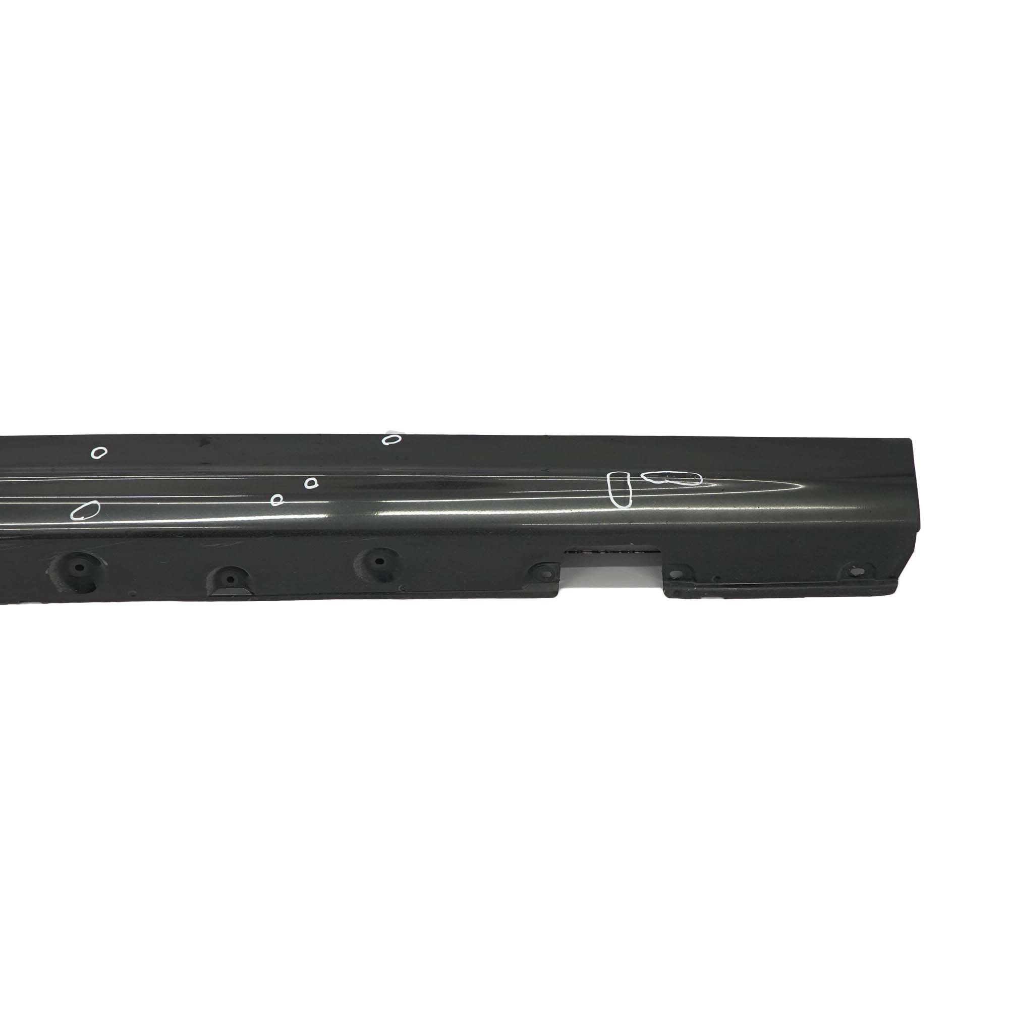 BMW 3 E46 Saloon Touring Right O/S Side Sill Skirt Panel Black Sapphire - 475