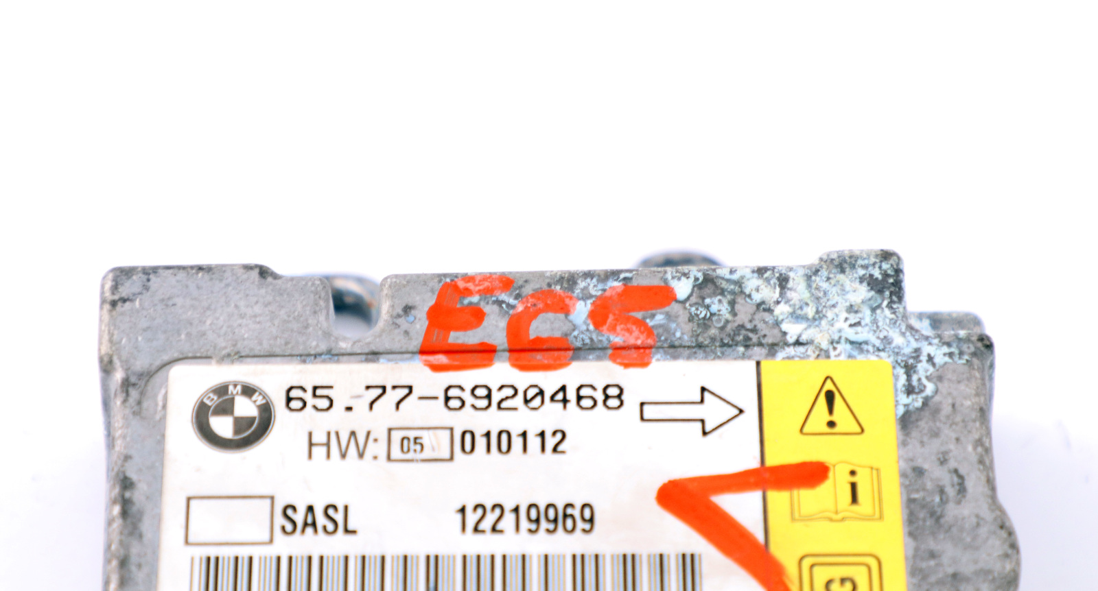 BMW 7er E65 E66 E67 A-Säule links Sensor Steuergerät 6920468