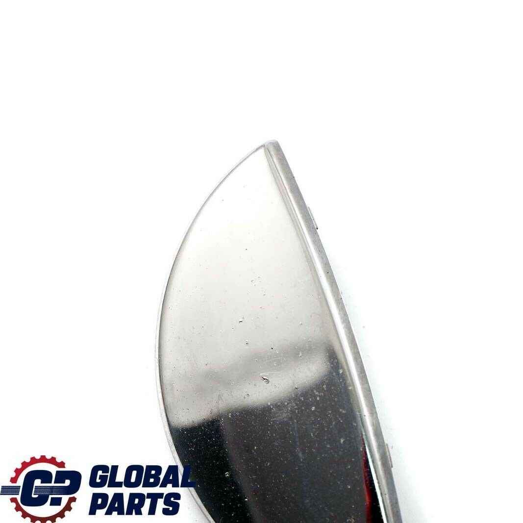 Mini Cooper R50 R53 Front Bumper Right O/S Headlight Nozzle Cover Chrome