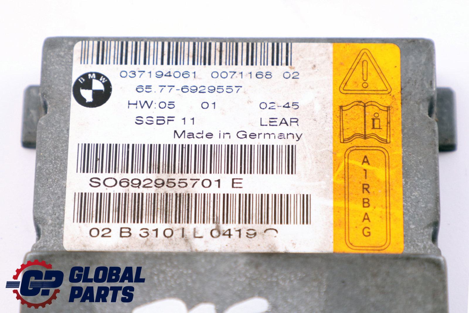 BMW E65 E66 Fahrersitz Airbag Sensor Steuergerät Modul