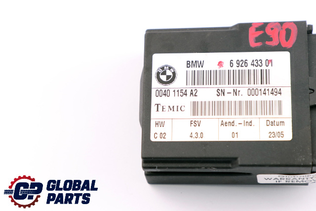 BMW E87 E90 E91 Mini R56 R57 Sitzsteuergerät Modul Heizung 6926433