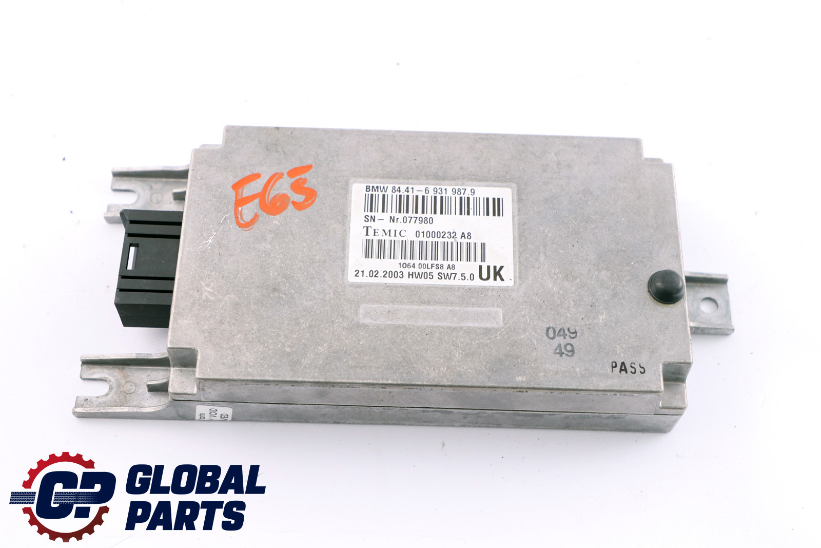 BMW 7 er E65 E66 E67 Steuergerät Spracheingabesystem ENGLISH 84416931987