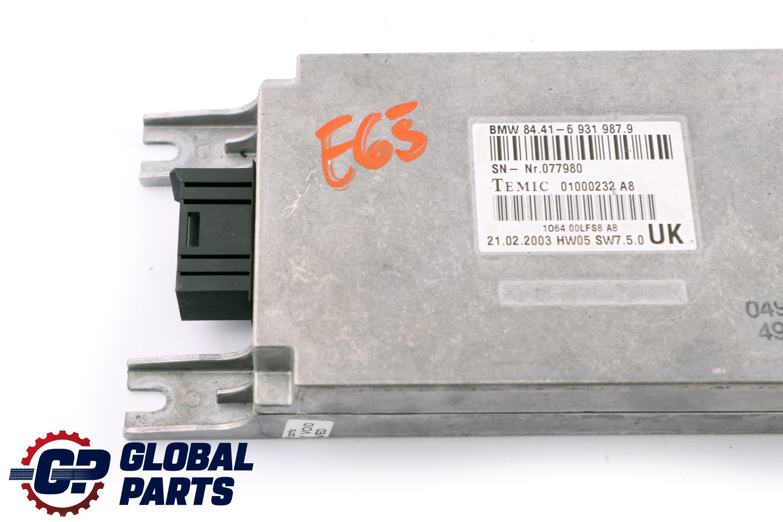 BMW 7 er E65 E66 E67 Steuergerät Spracheingabesystem ENGLISH 84416931987