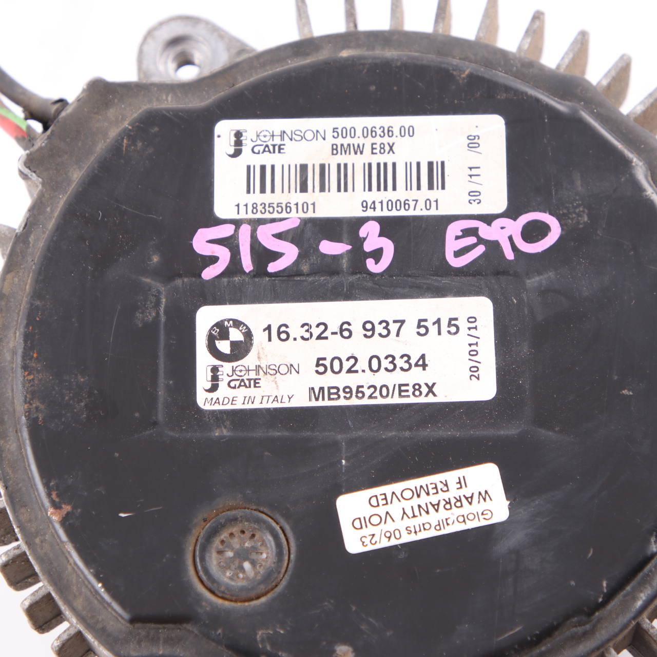 BMW E81 E87 E87N E90 E90N E91 E92 Lüfter Motor Kühlung Motor 6937515