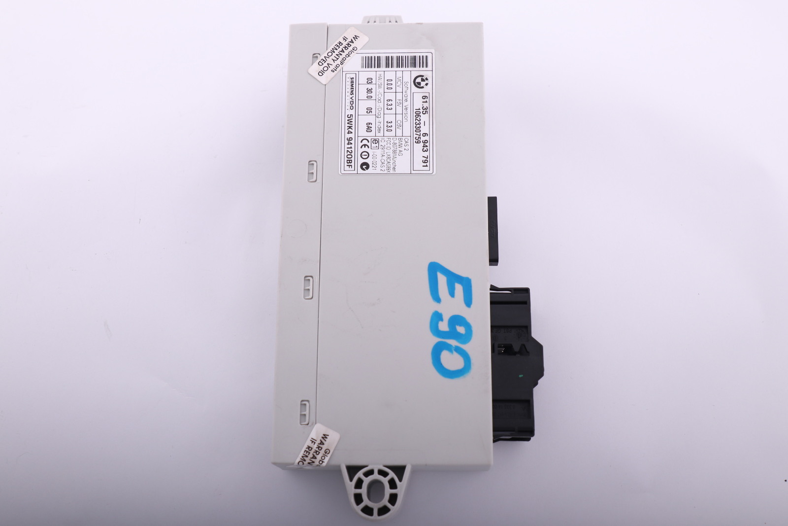 BMW E87 E90 Steuergerät CAS CAS2 ECU Control unit 61356943791 6943791