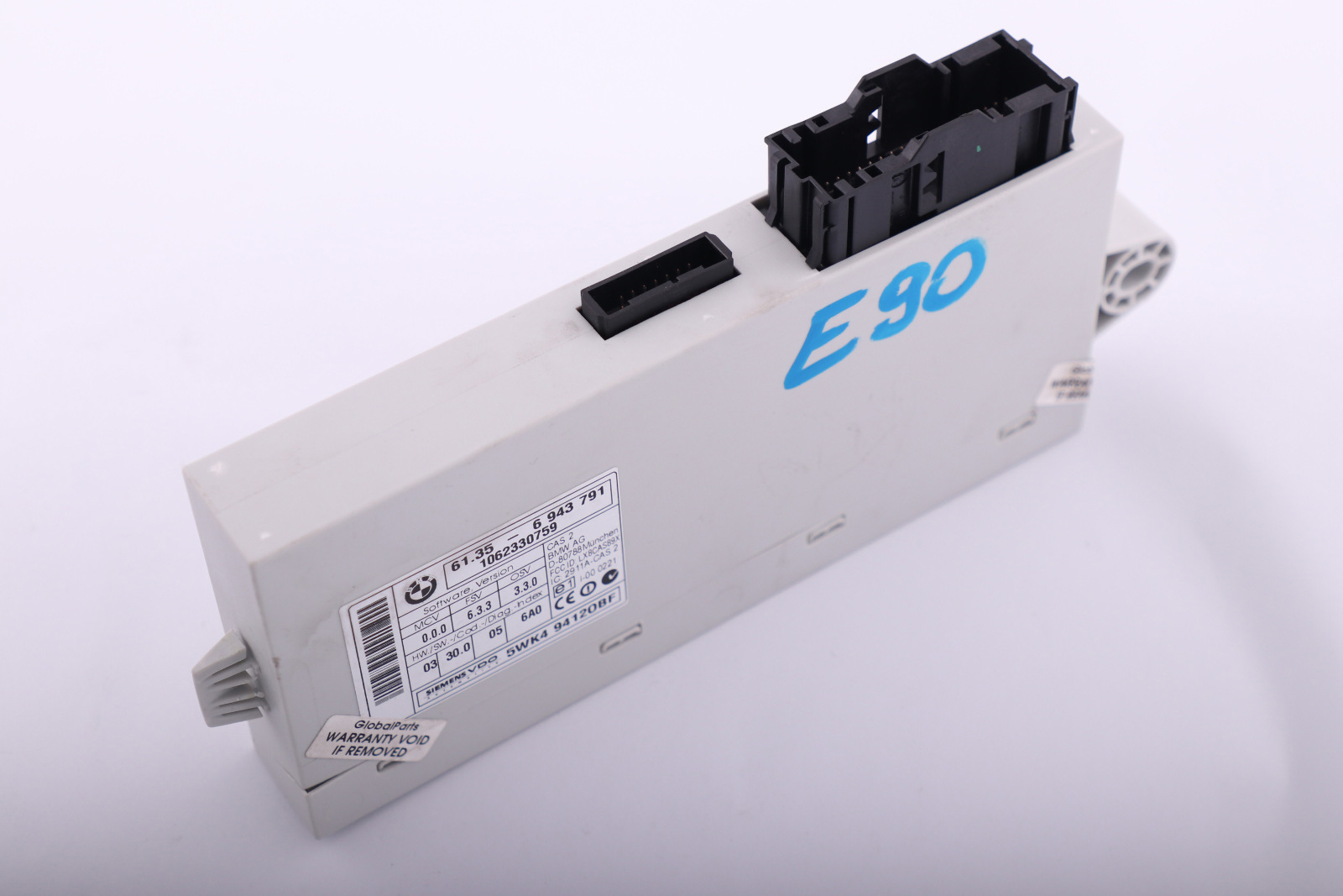 BMW E87 E90 Steuergerät CAS CAS2 ECU Control unit 61356943791 6943791