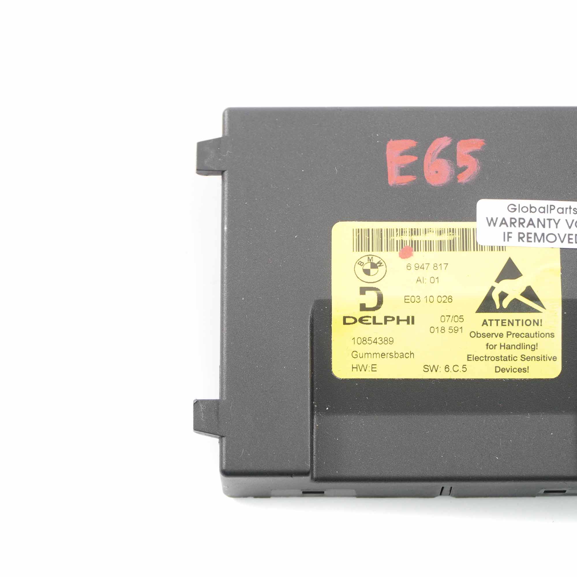 BMW E65 E66 IDrive Steuergerät Vordere Mittelkonsole Modul ECU 6947817