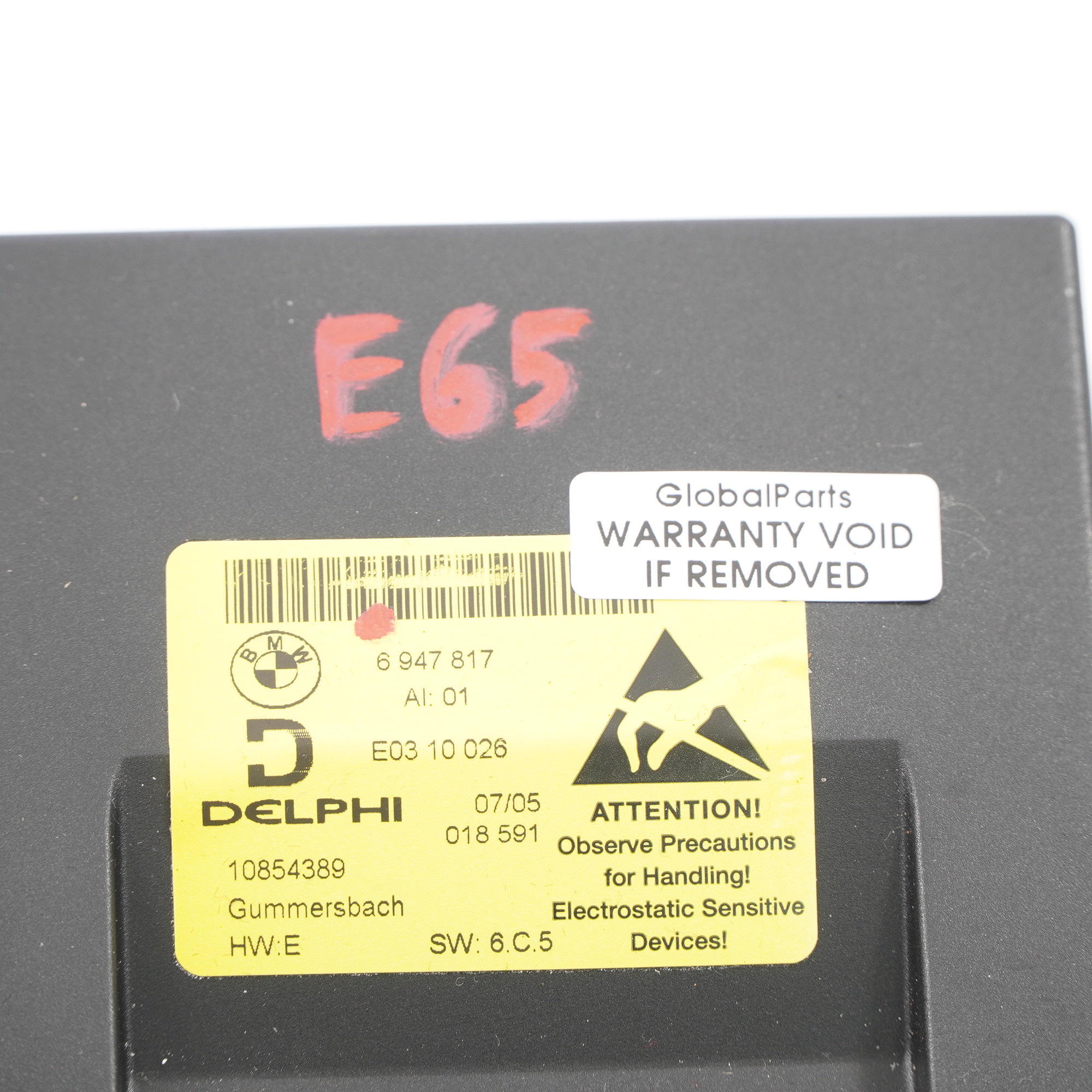 BMW E65 E66 IDrive Steuergerät Vordere Mittelkonsole Modul ECU 6947817