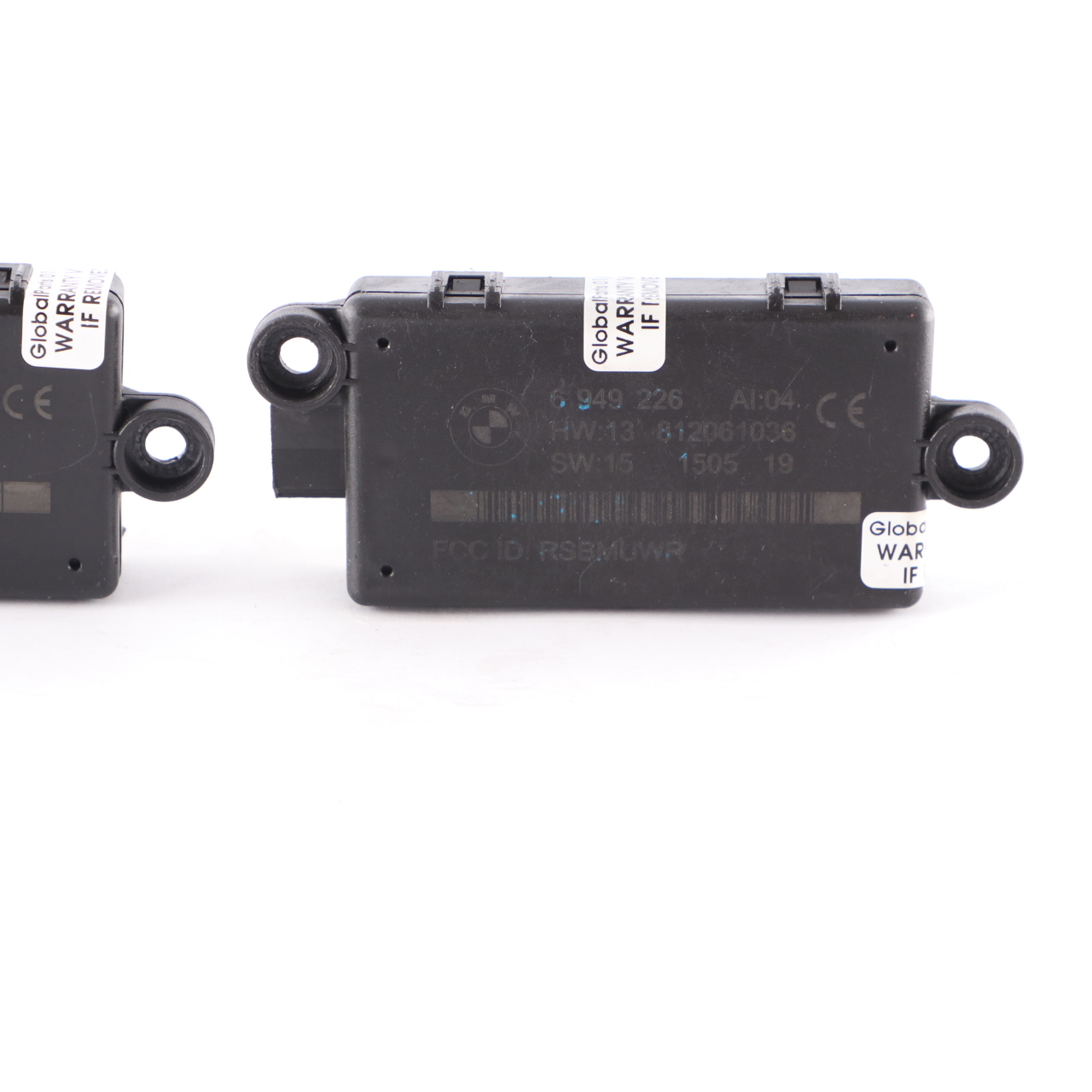 2 x BMW E63 E64 DWA Tür alarm anlage Modul Steuergerät Satz 6949226